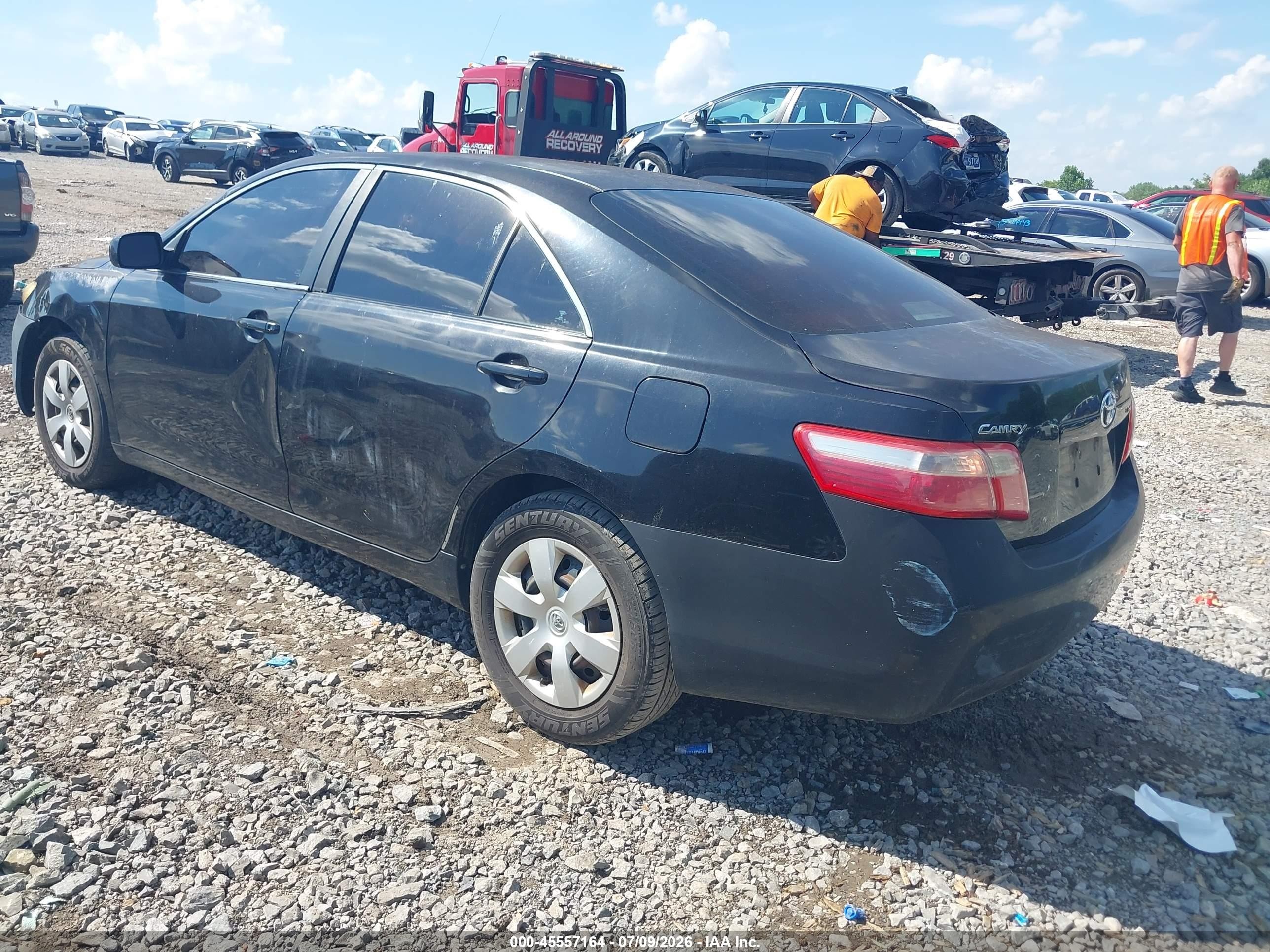 2009 Toyota Camry Black vin: 4T1BE46K49U401000