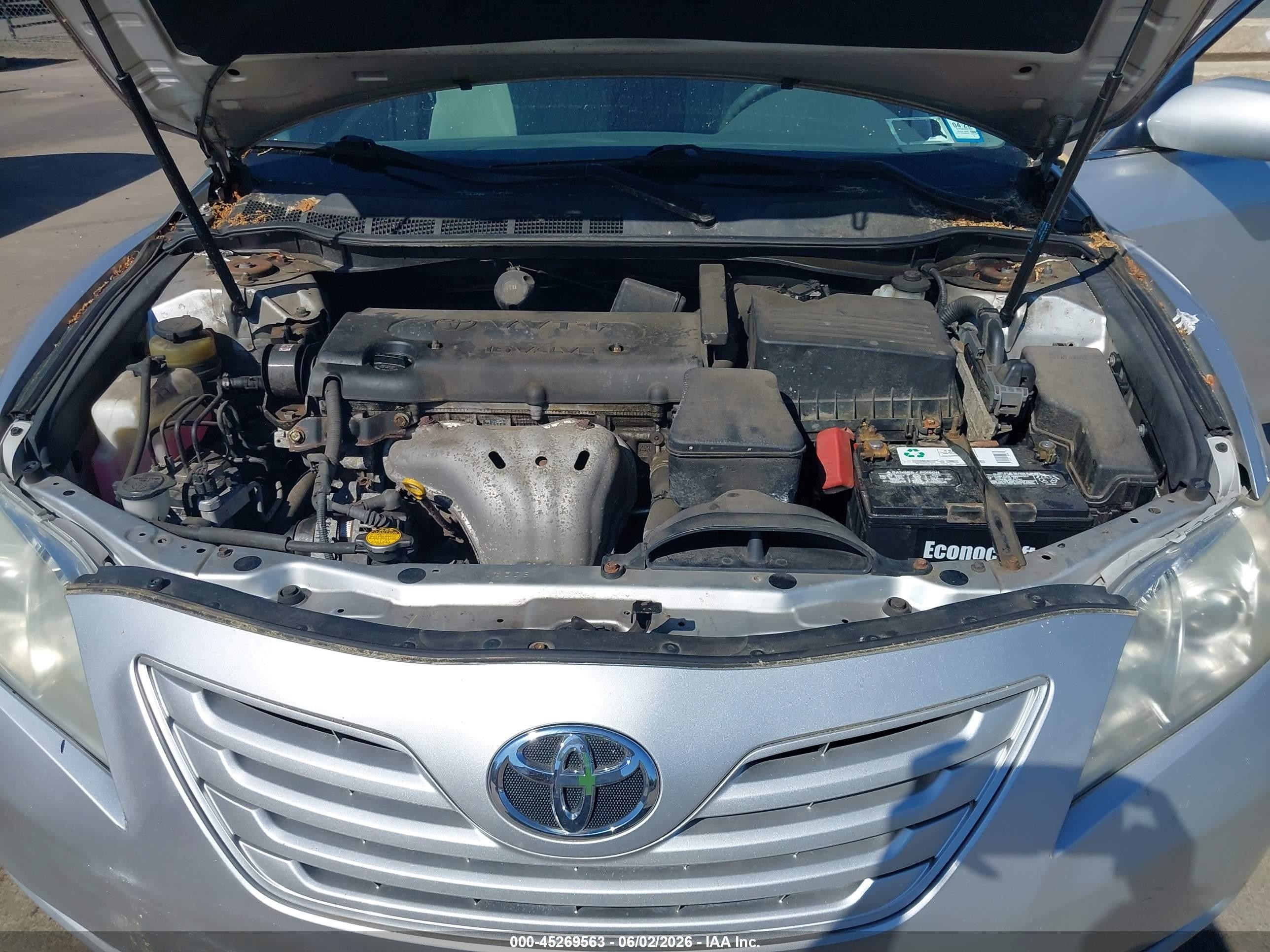 2009 Toyota Camry Le Silver vin: 4T1BE46K49U410523
