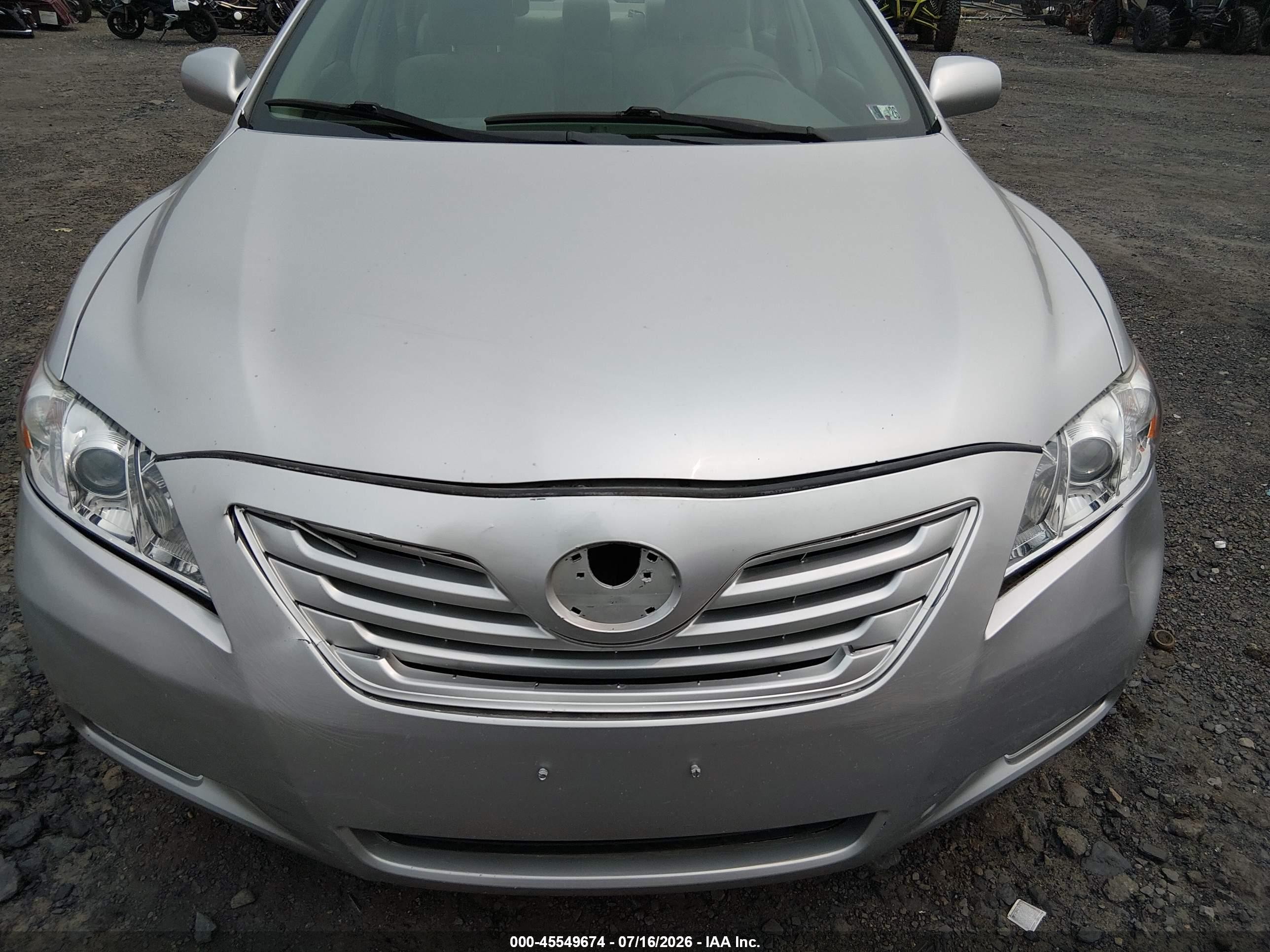 2009 Toyota Camry Le Silver vin: 4T1BE46K49U415026