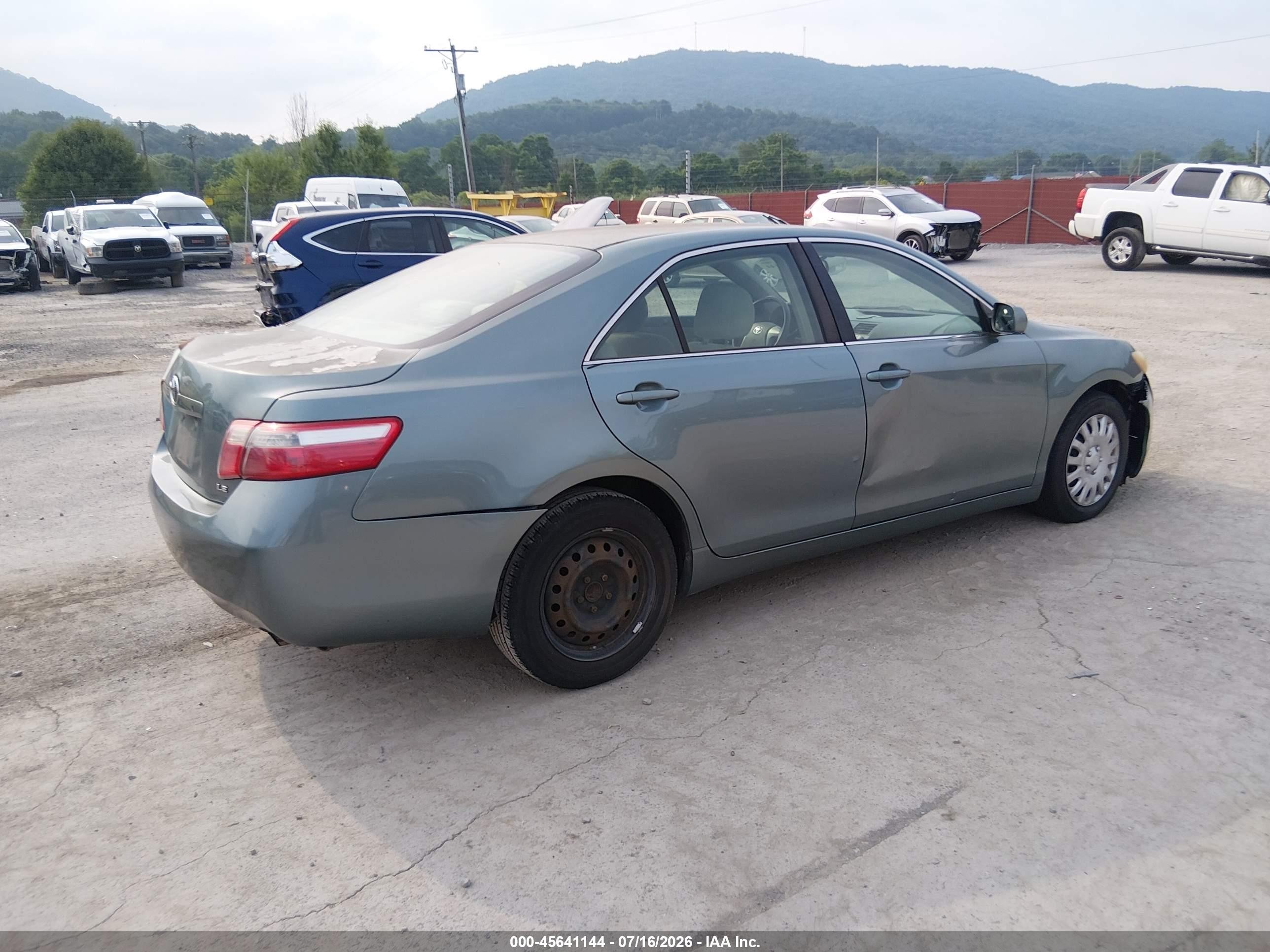 2009 Toyota Camry Le Teal vin: 4T1BE46K49U804815