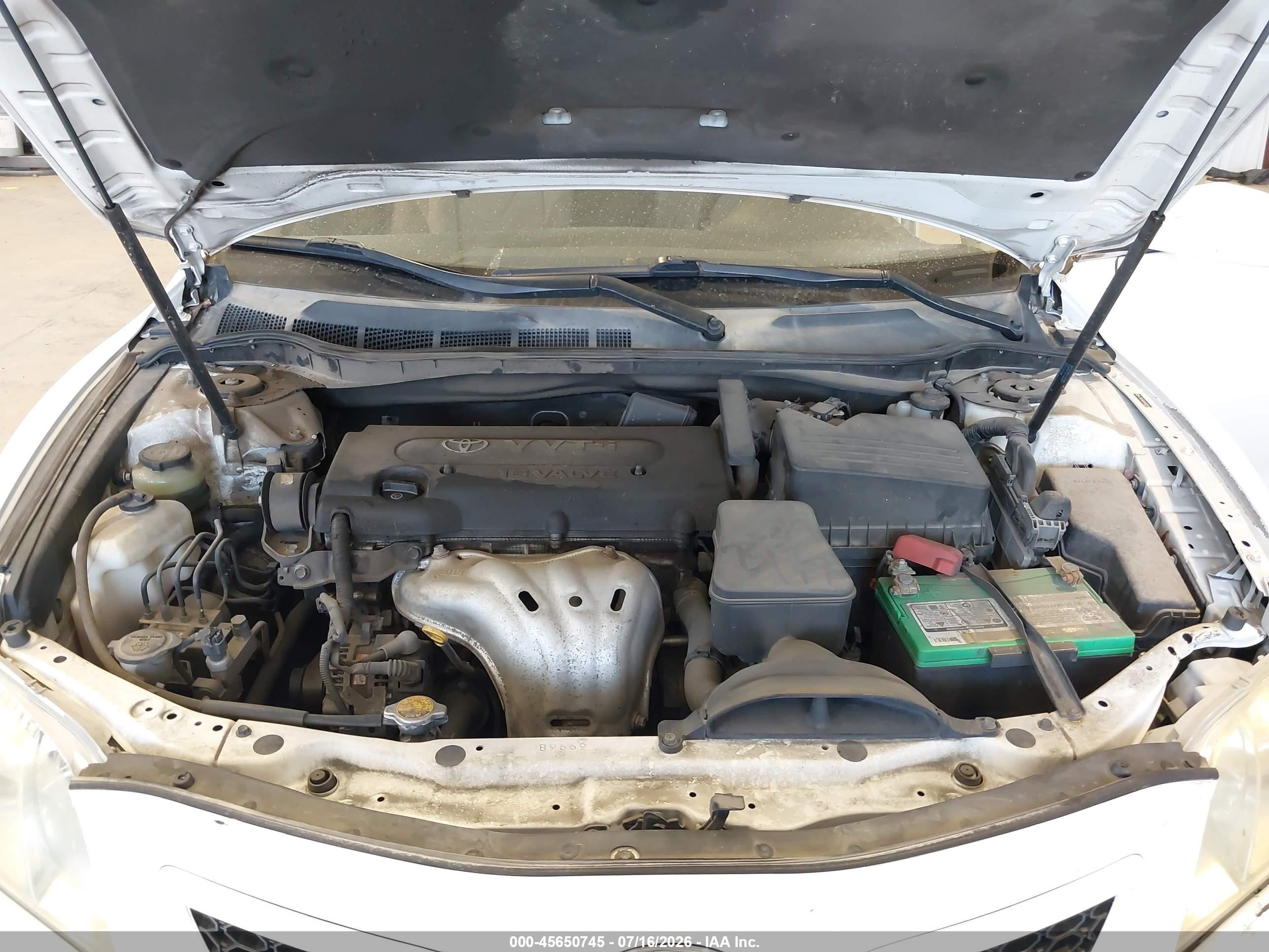 2009 Toyota Camry Se White vin: 4T1BE46K49U807424