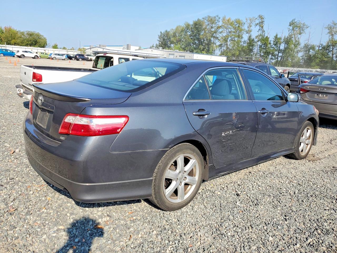 2009 Toyota Camry Se Gray vin: 4T1BE46K49U815457
