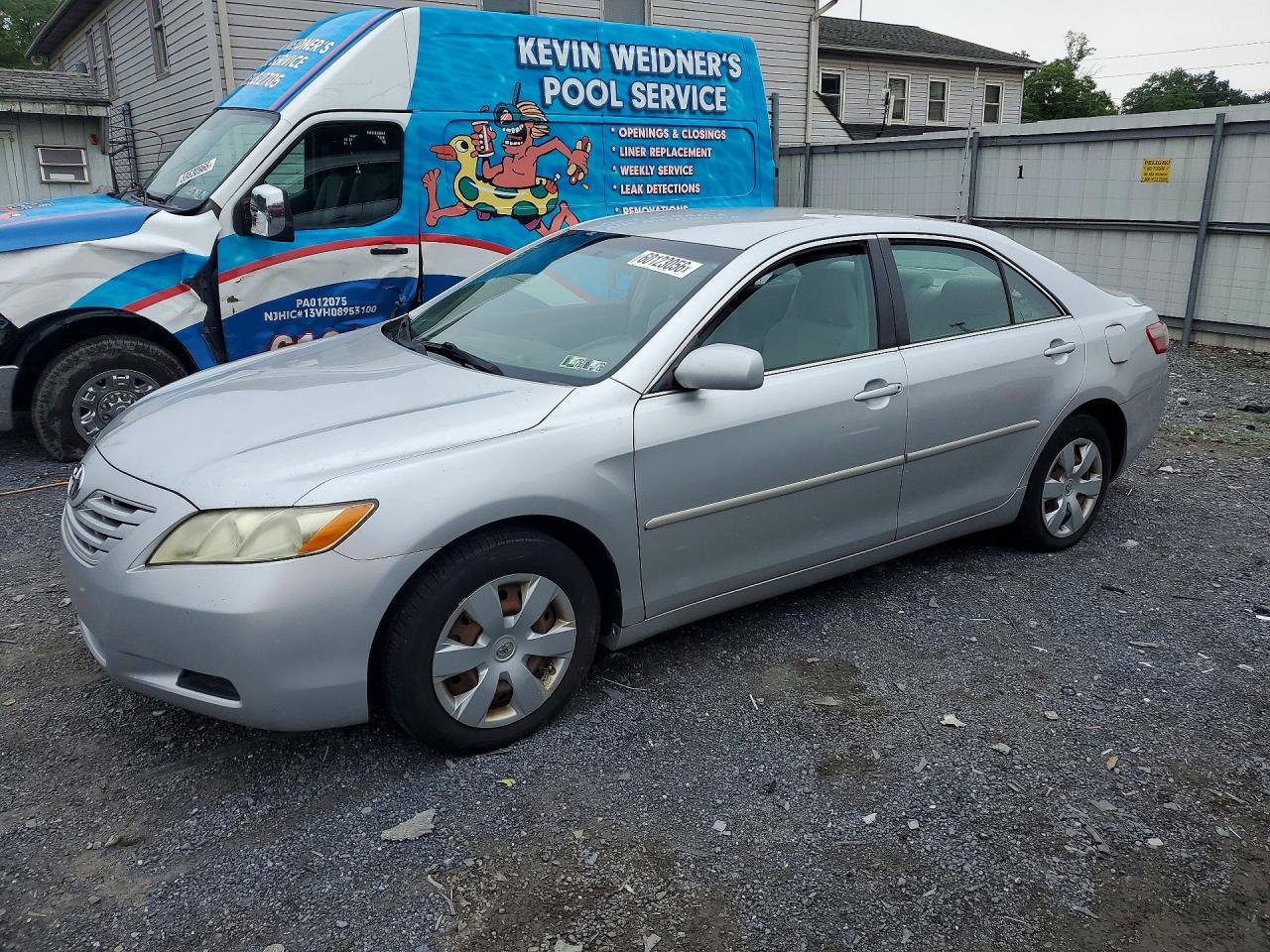 2009 Toyota Camry Base Silver vin: 4T1BE46K49U817077