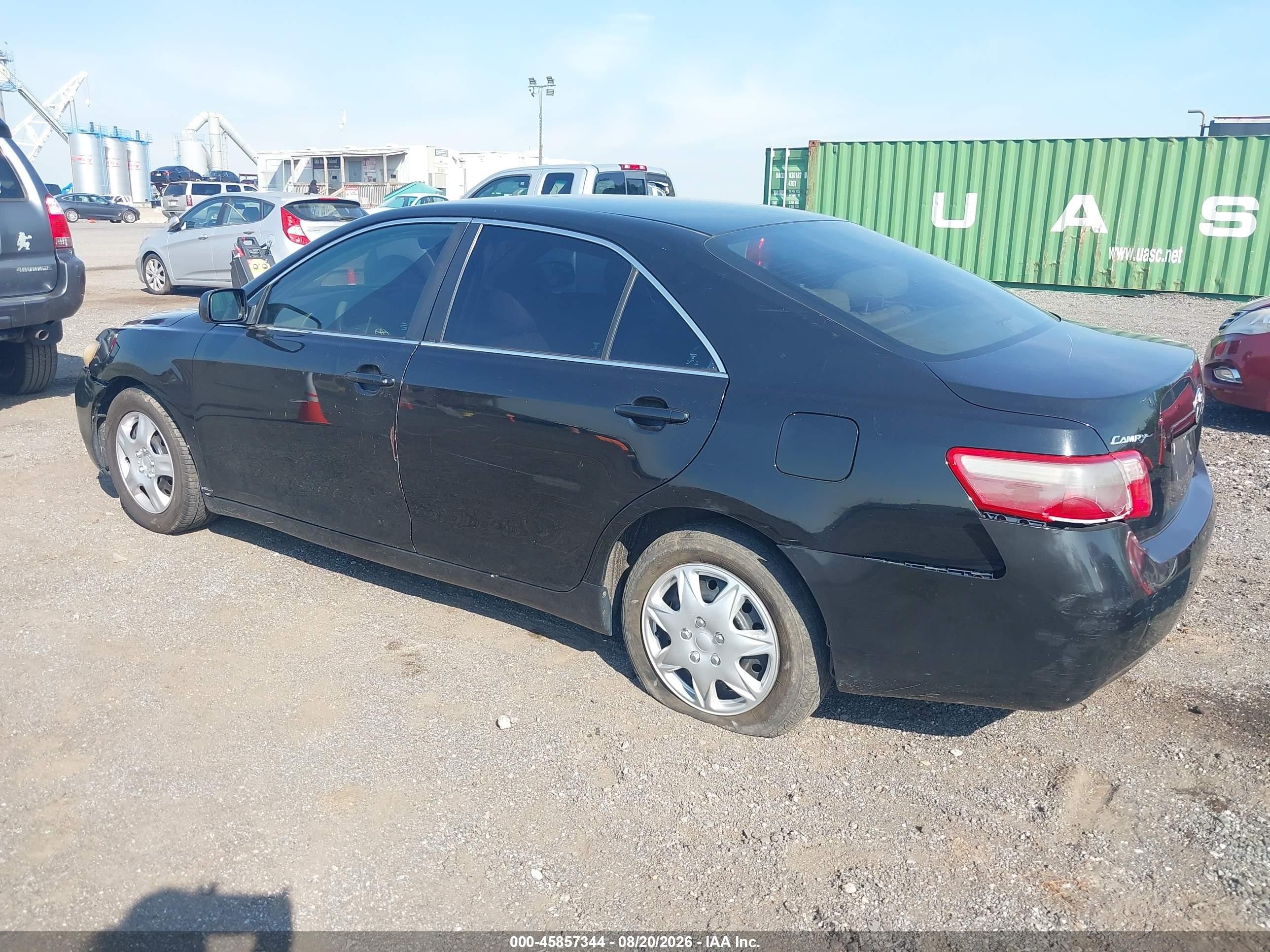 2009 Toyota Camry Le Black vin: 4T1BE46K49U827009