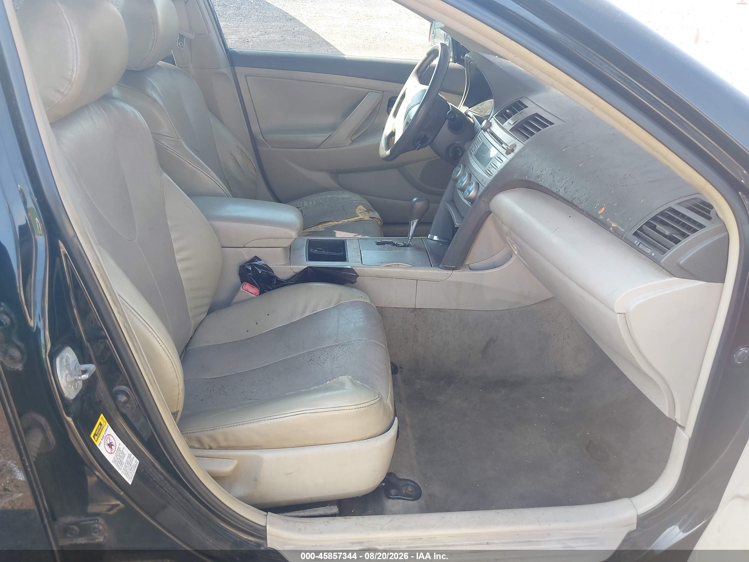 2009 Toyota Camry Le Black vin: 4T1BE46K49U827009