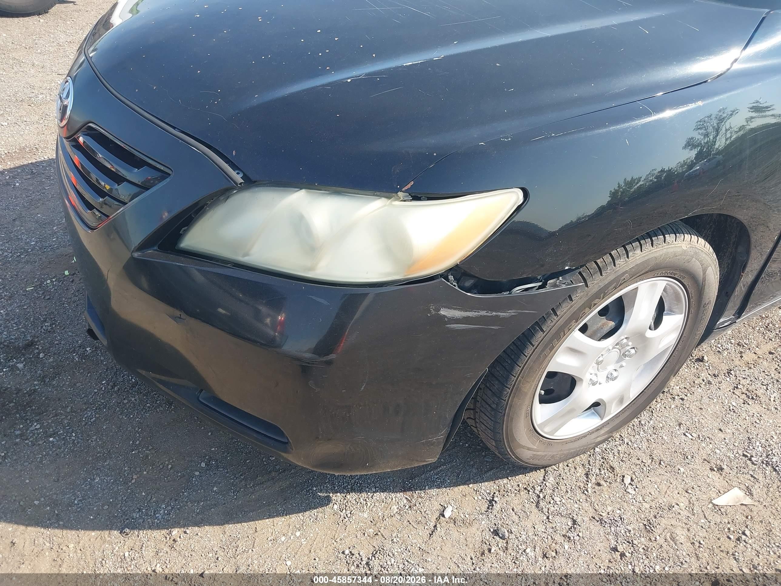 2009 Toyota Camry Le Black vin: 4T1BE46K49U827009