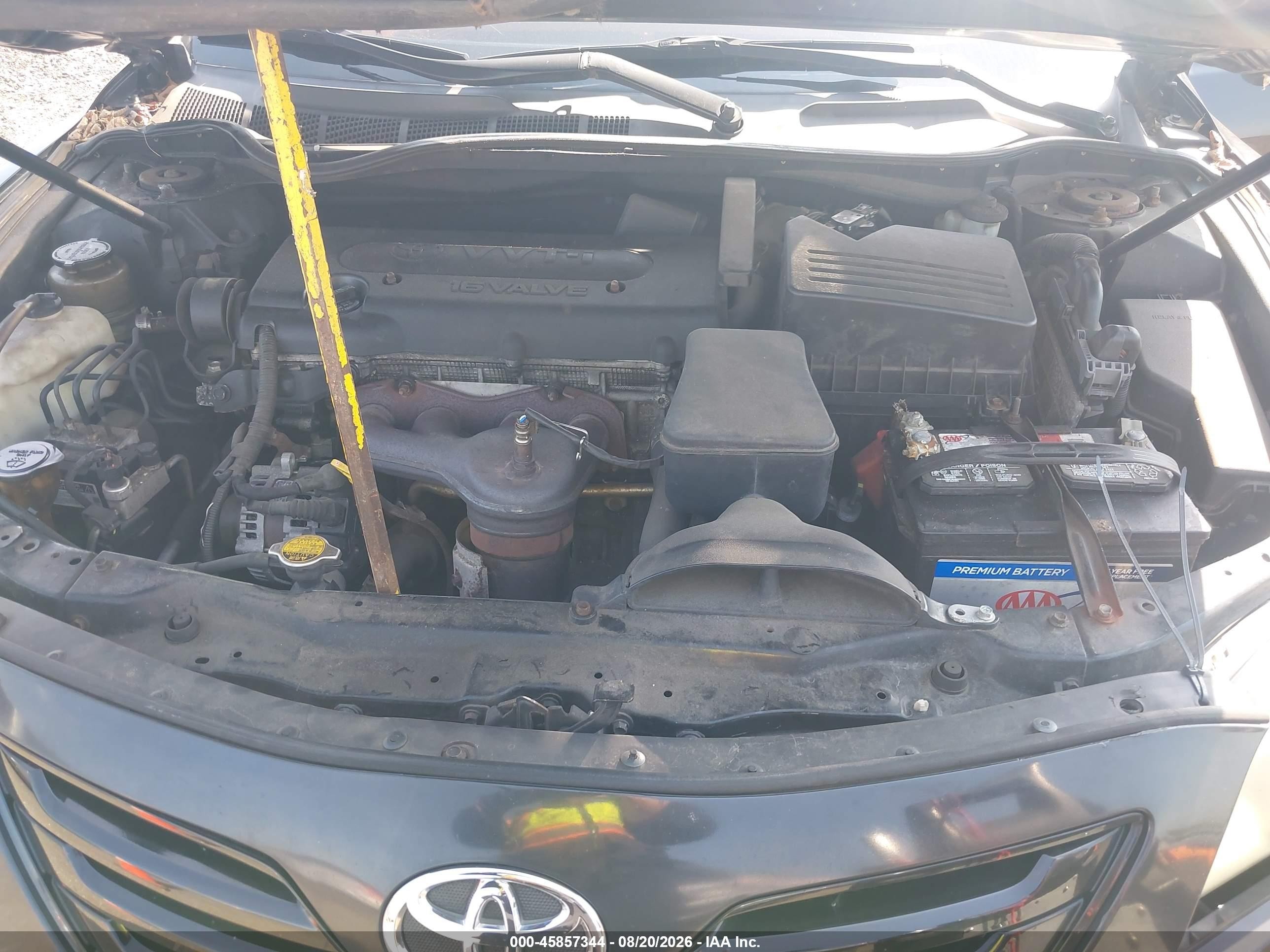 2009 Toyota Camry Le Black vin: 4T1BE46K49U827009