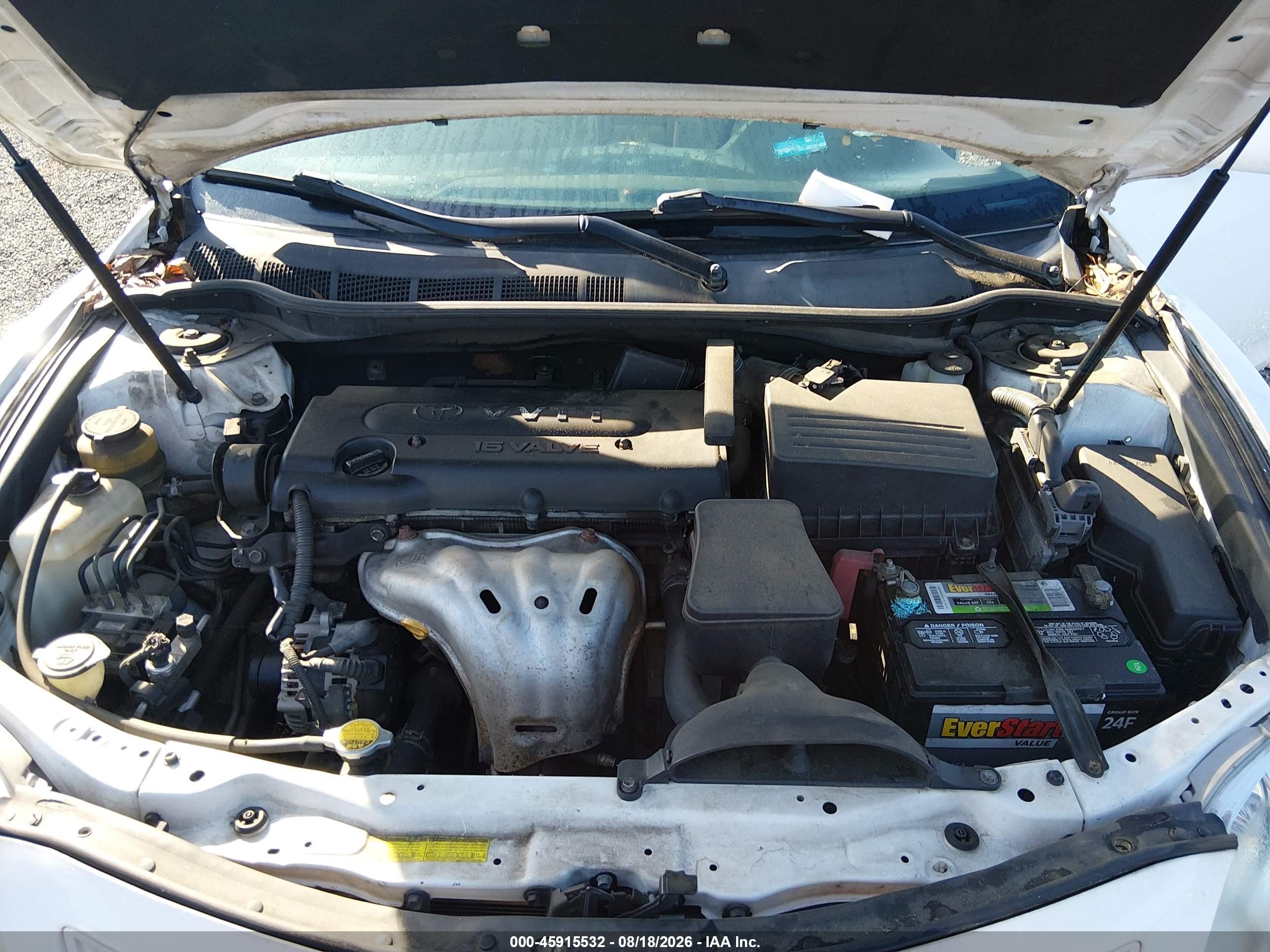2009 Toyota Camry Le White vin: 4T1BE46K49U834803