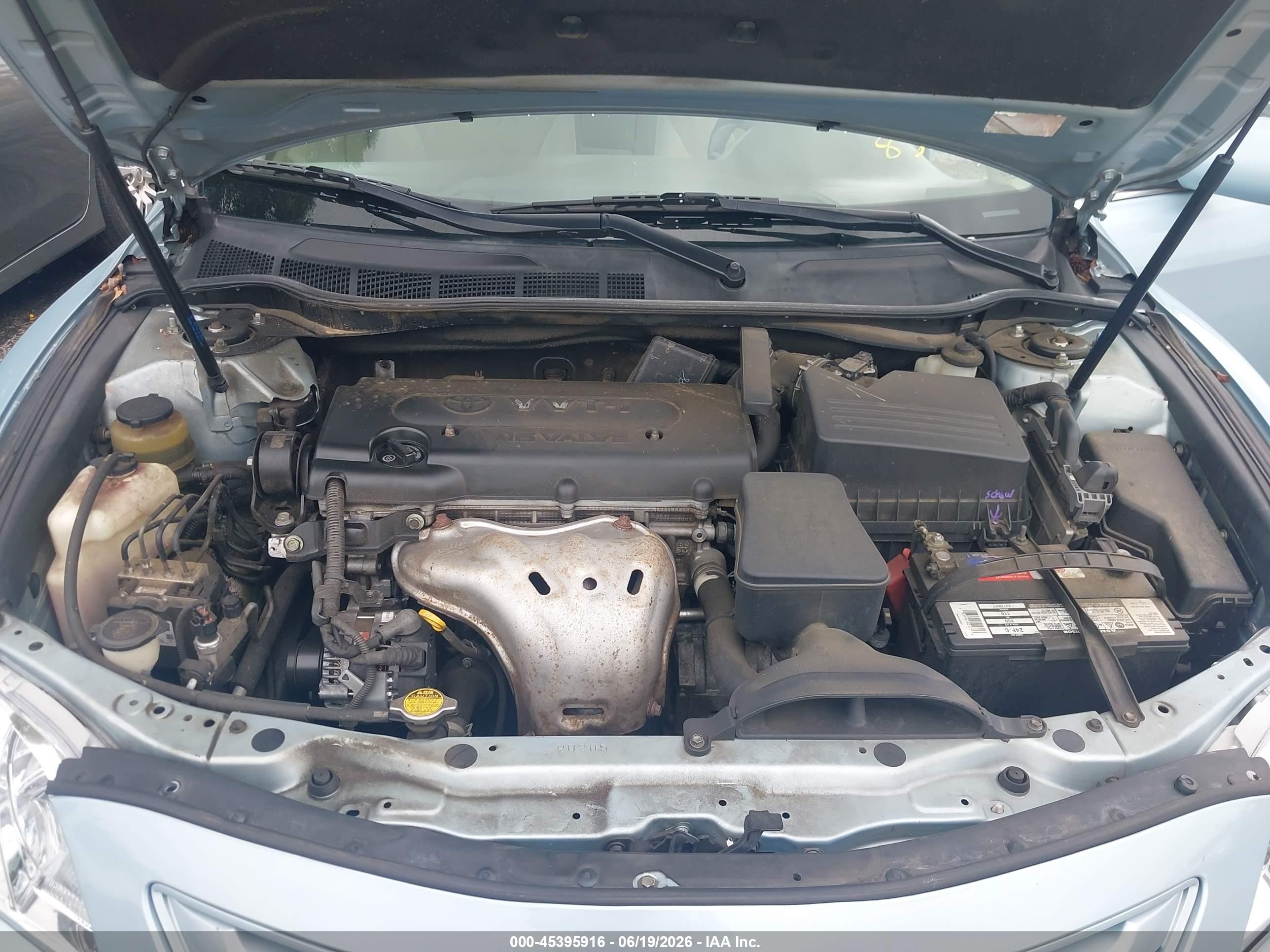 2009 Toyota Camry Le Light Blue vin: 4T1BE46K49U836423