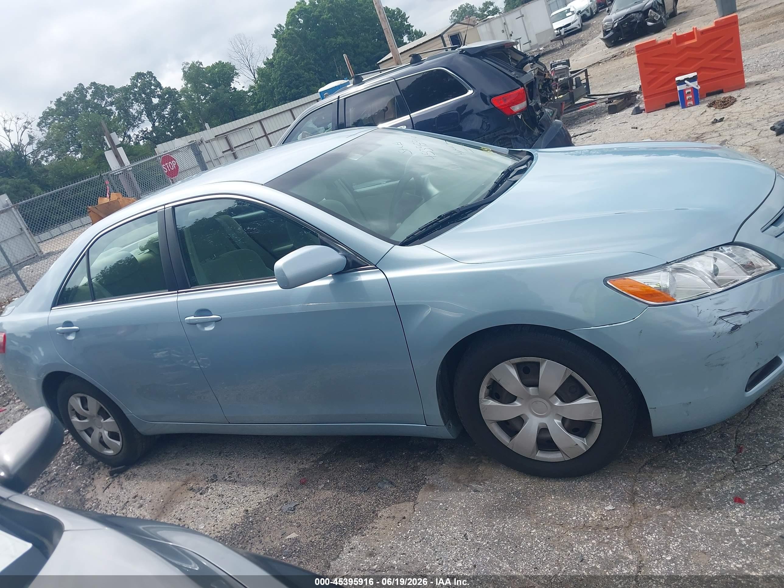 2009 Toyota Camry Le Light Blue vin: 4T1BE46K49U836423