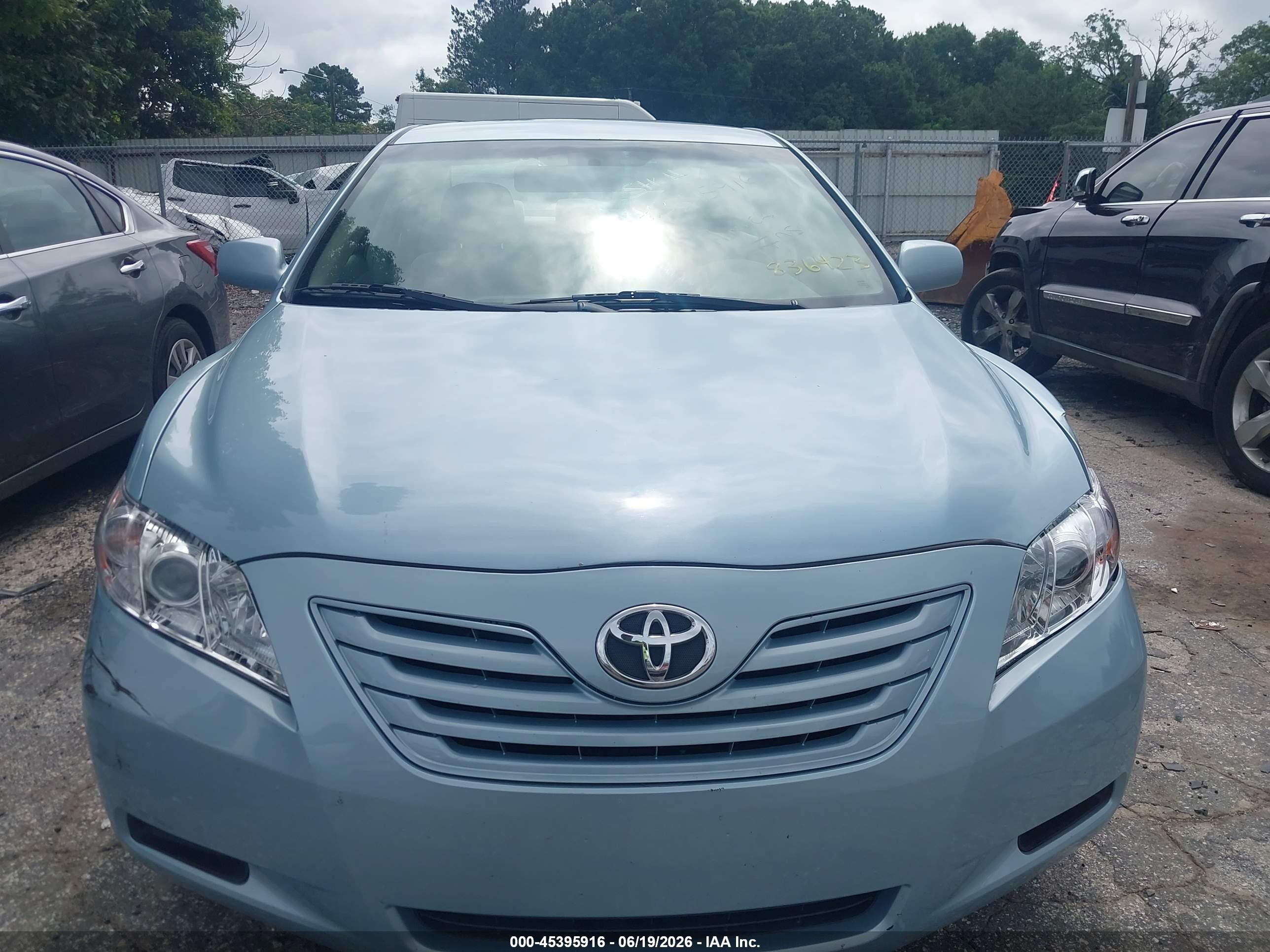 2009 Toyota Camry Le Light Blue vin: 4T1BE46K49U836423