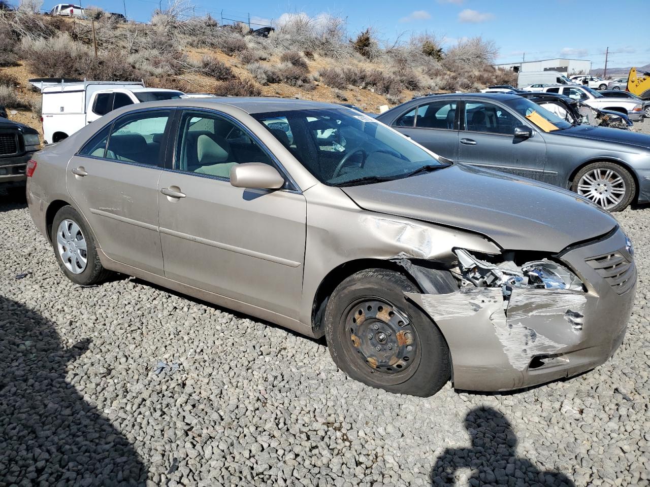 2009 Toyota Camry Base Beige vin: 4T1BE46K49U848488