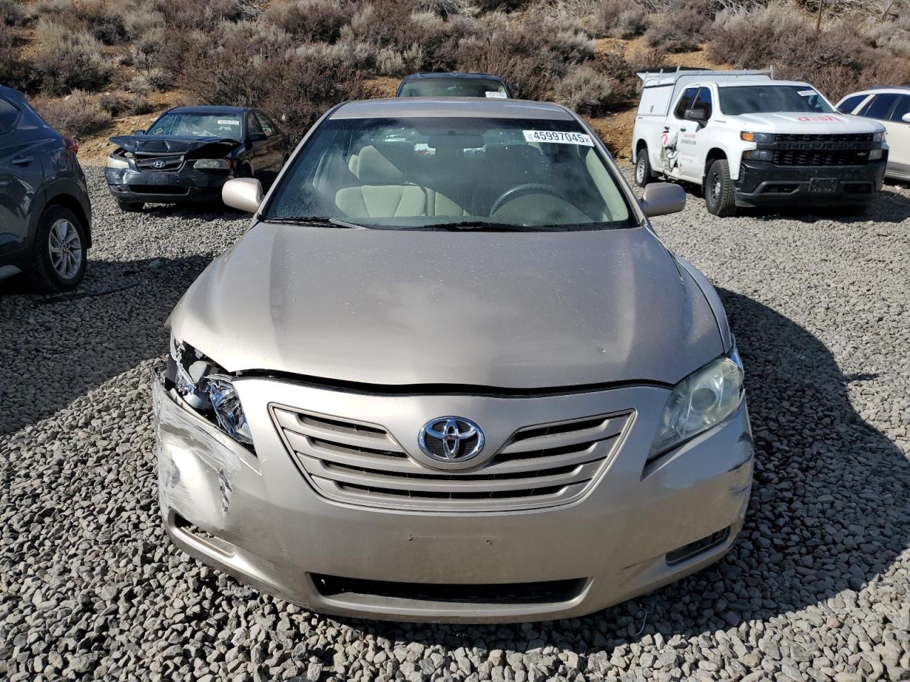 2009 Toyota Camry Base Beige vin: 4T1BE46K49U848488