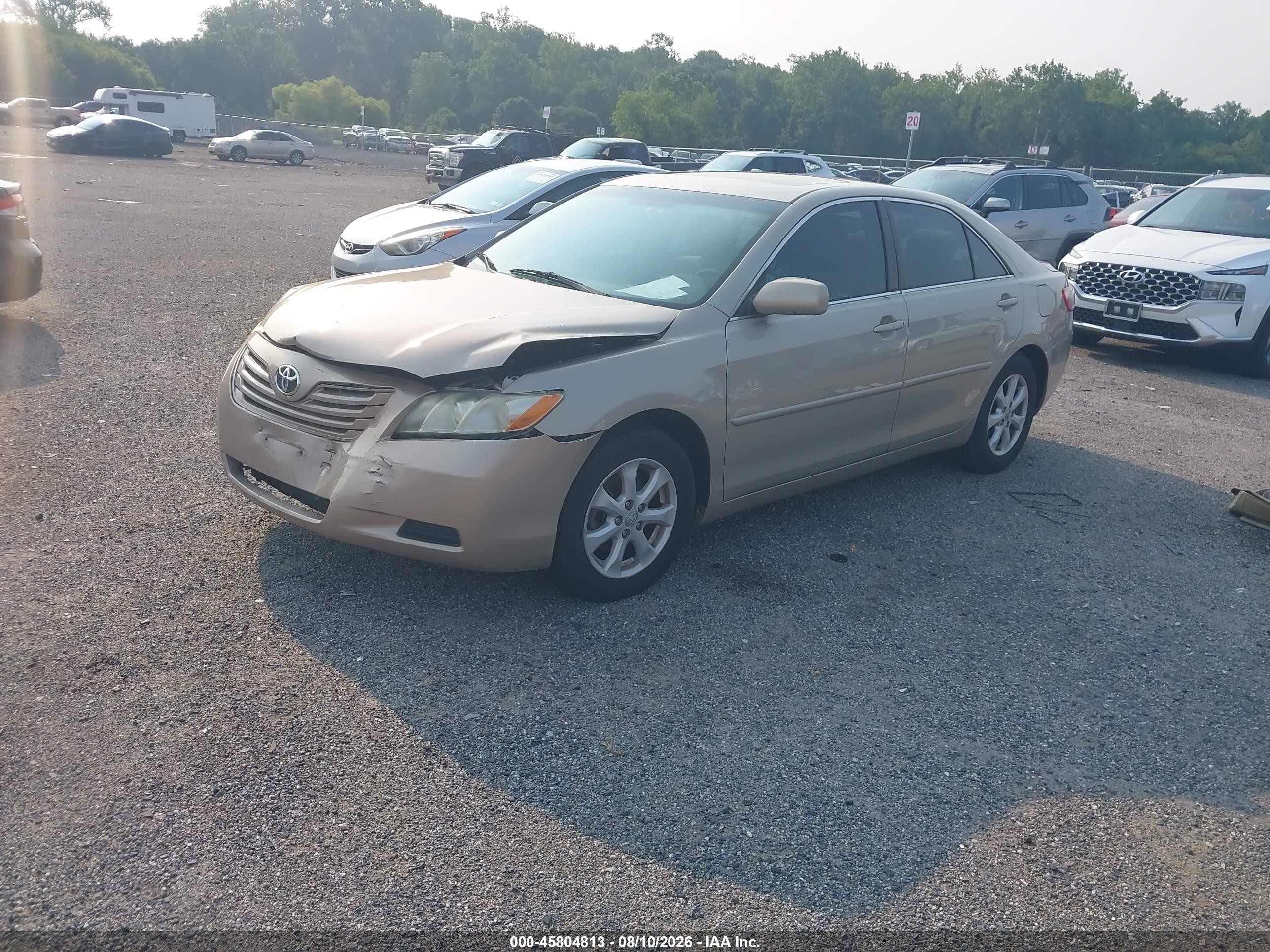 2009 Toyota Camry Le Tan vin: 4T1BE46K49U864108