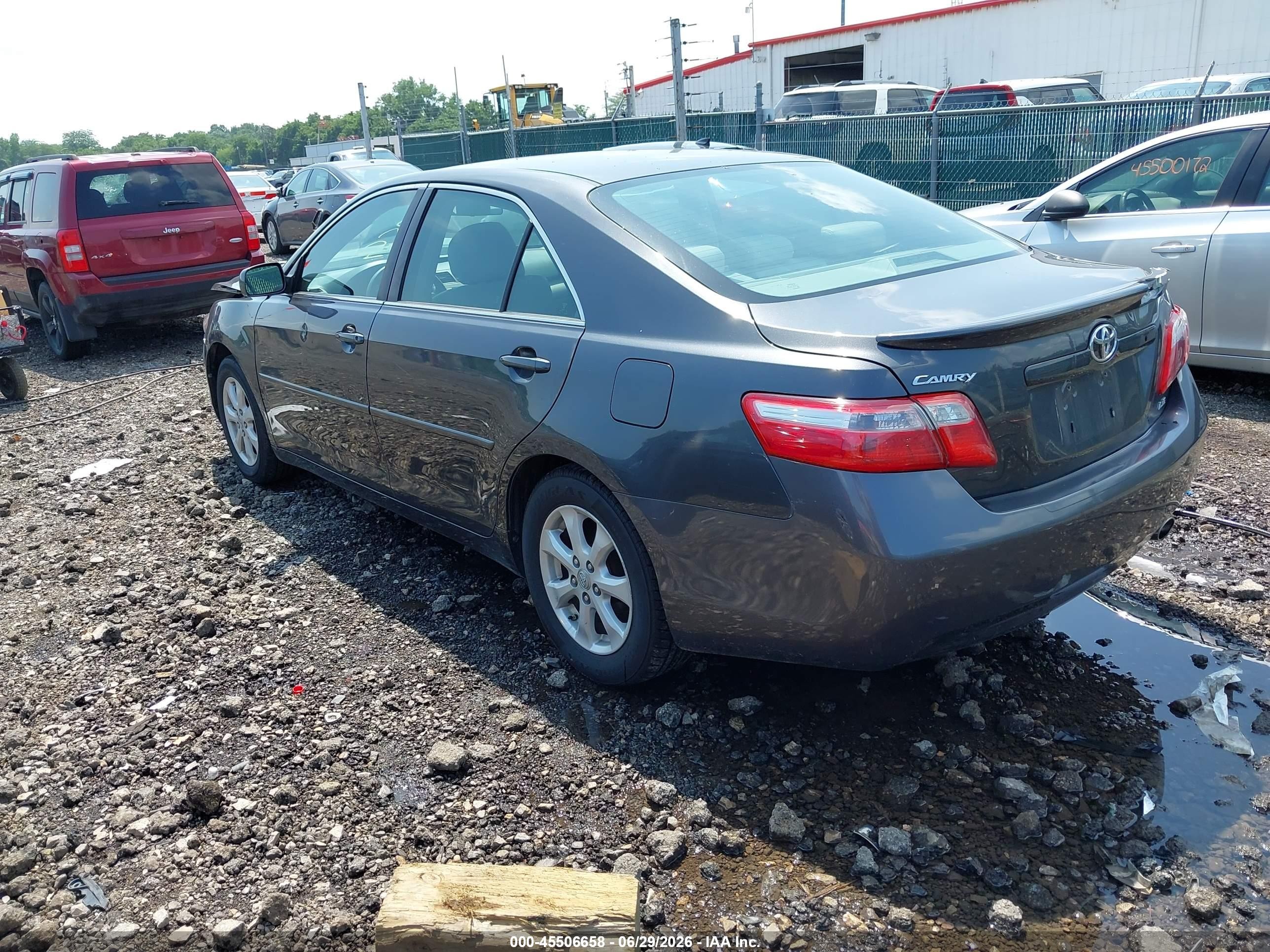 2009 Toyota Camry Le Серый vin: 4T1BE46K49U864223