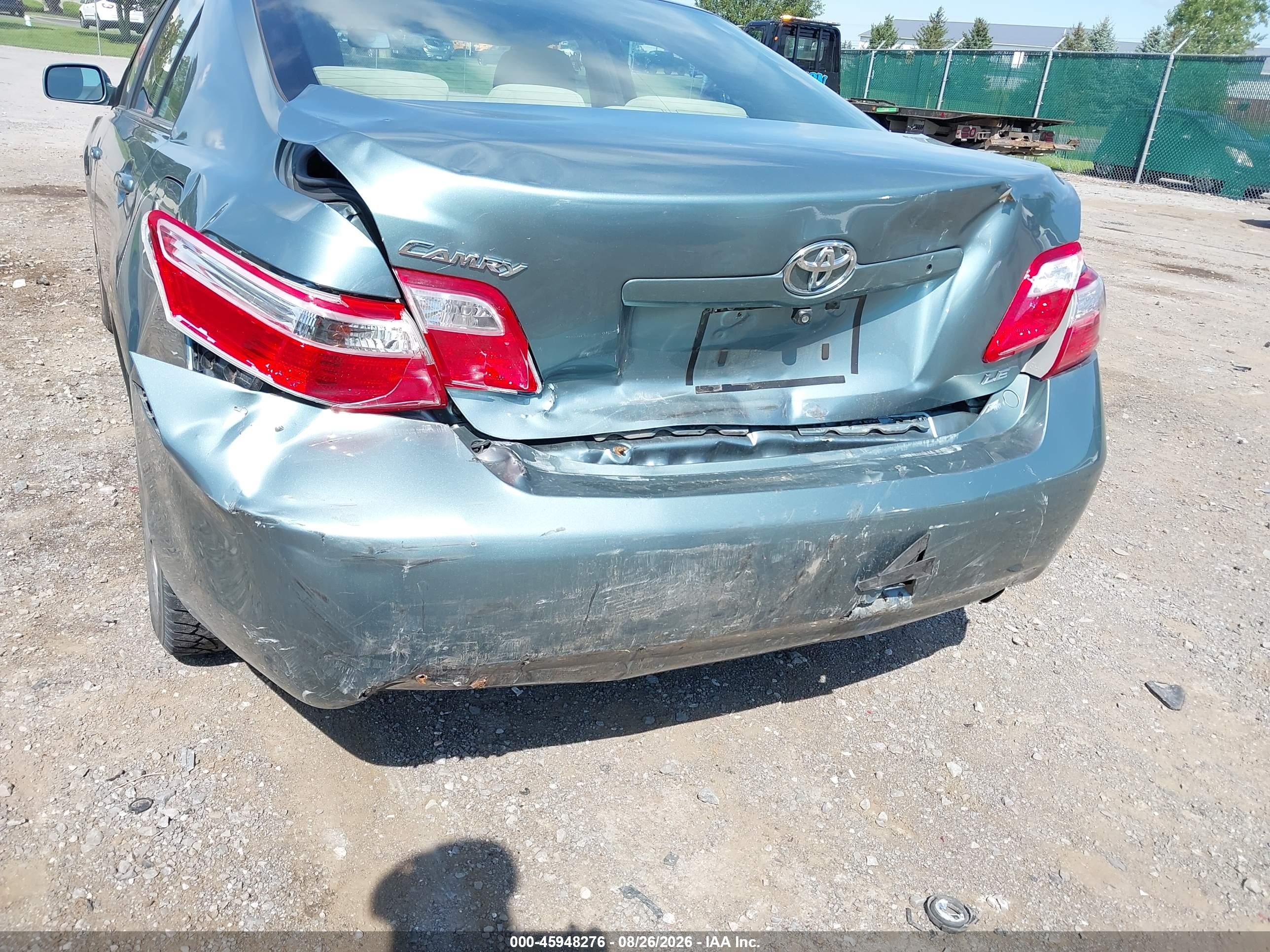 2009 Toyota Camry Le Teal vin: 4T1BE46K49U880728