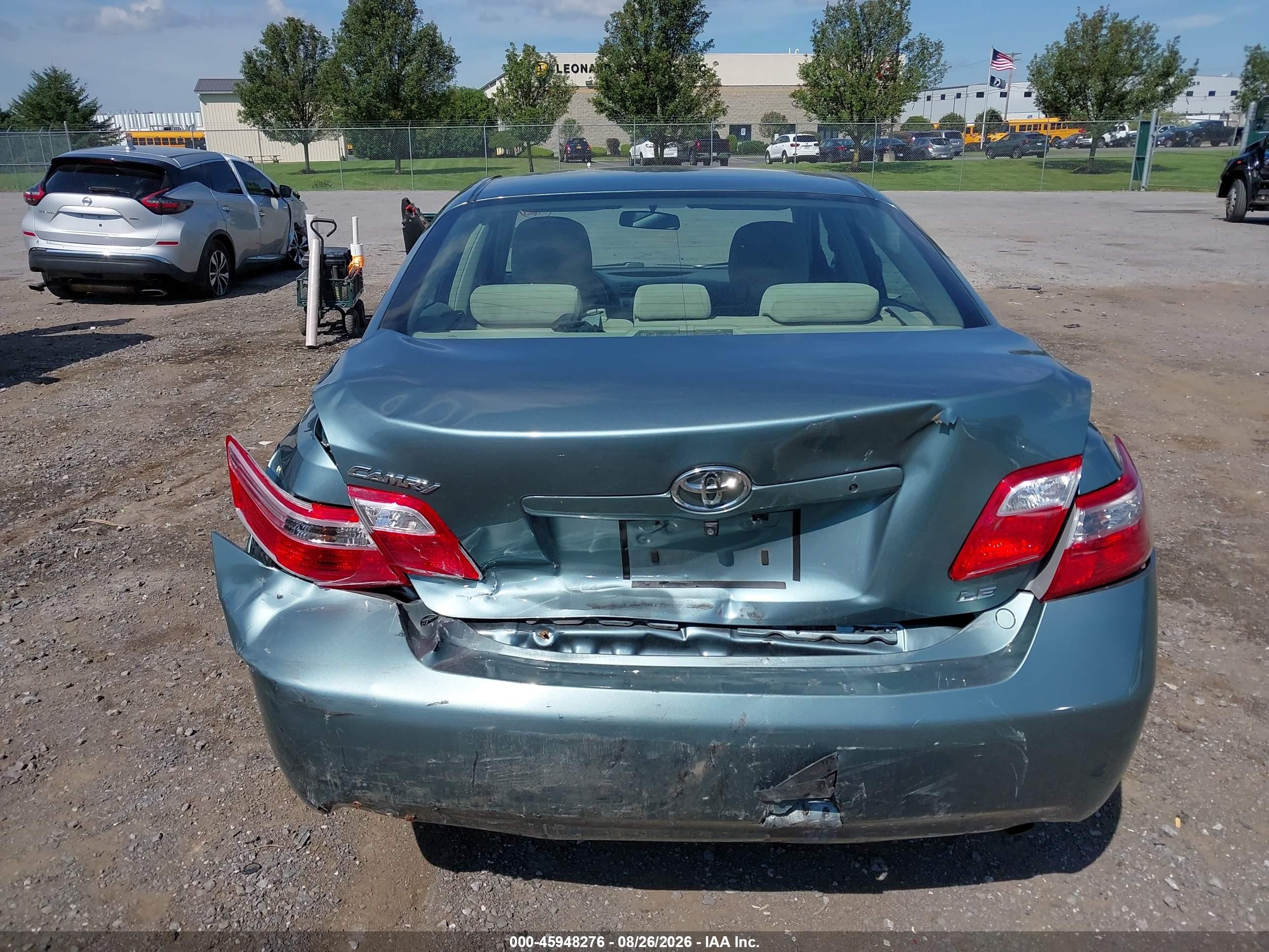 2009 Toyota Camry Le Teal vin: 4T1BE46K49U880728