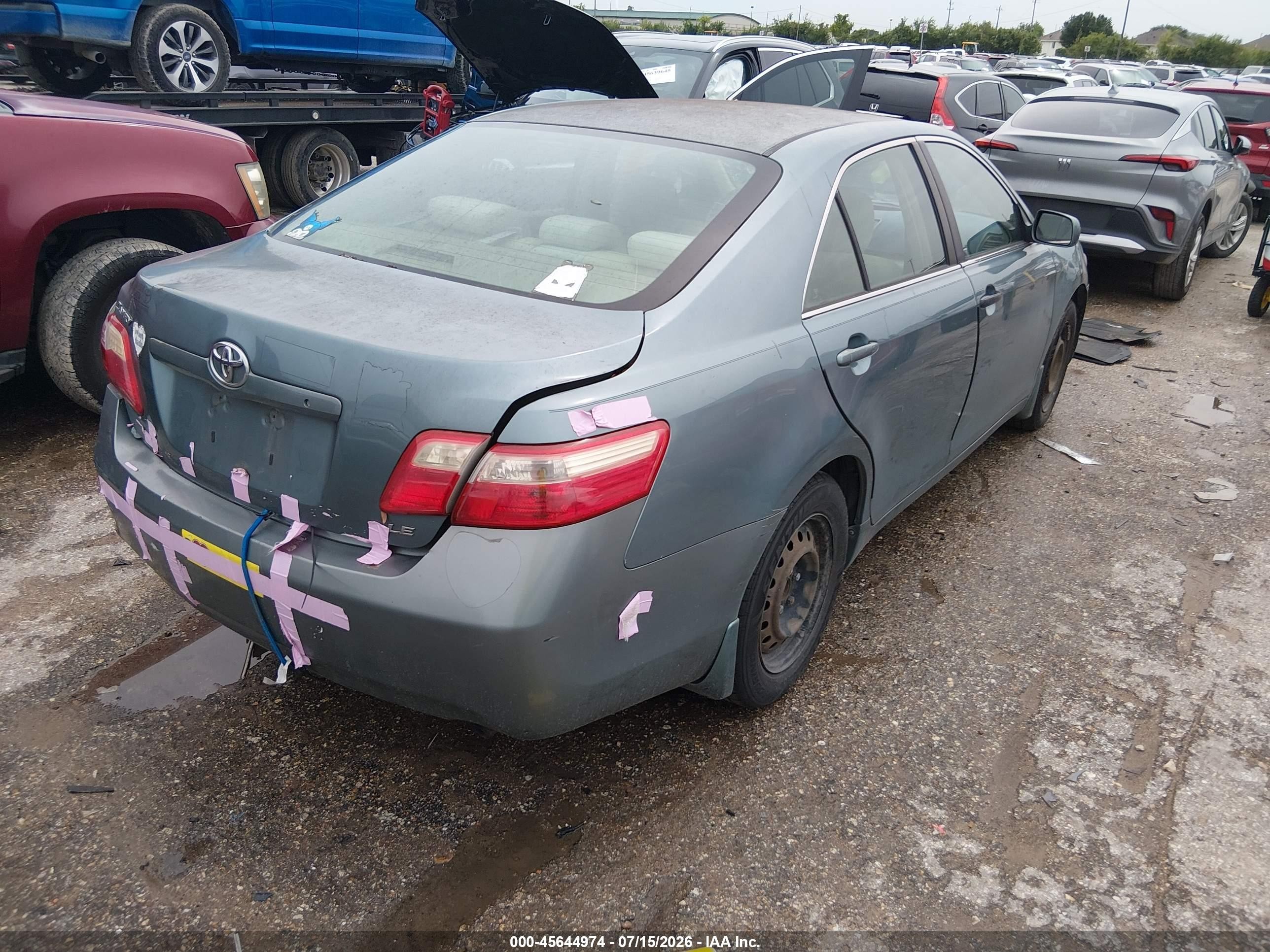 2009 Toyota Camry Le Blue vin: 4T1BE46K49U882124