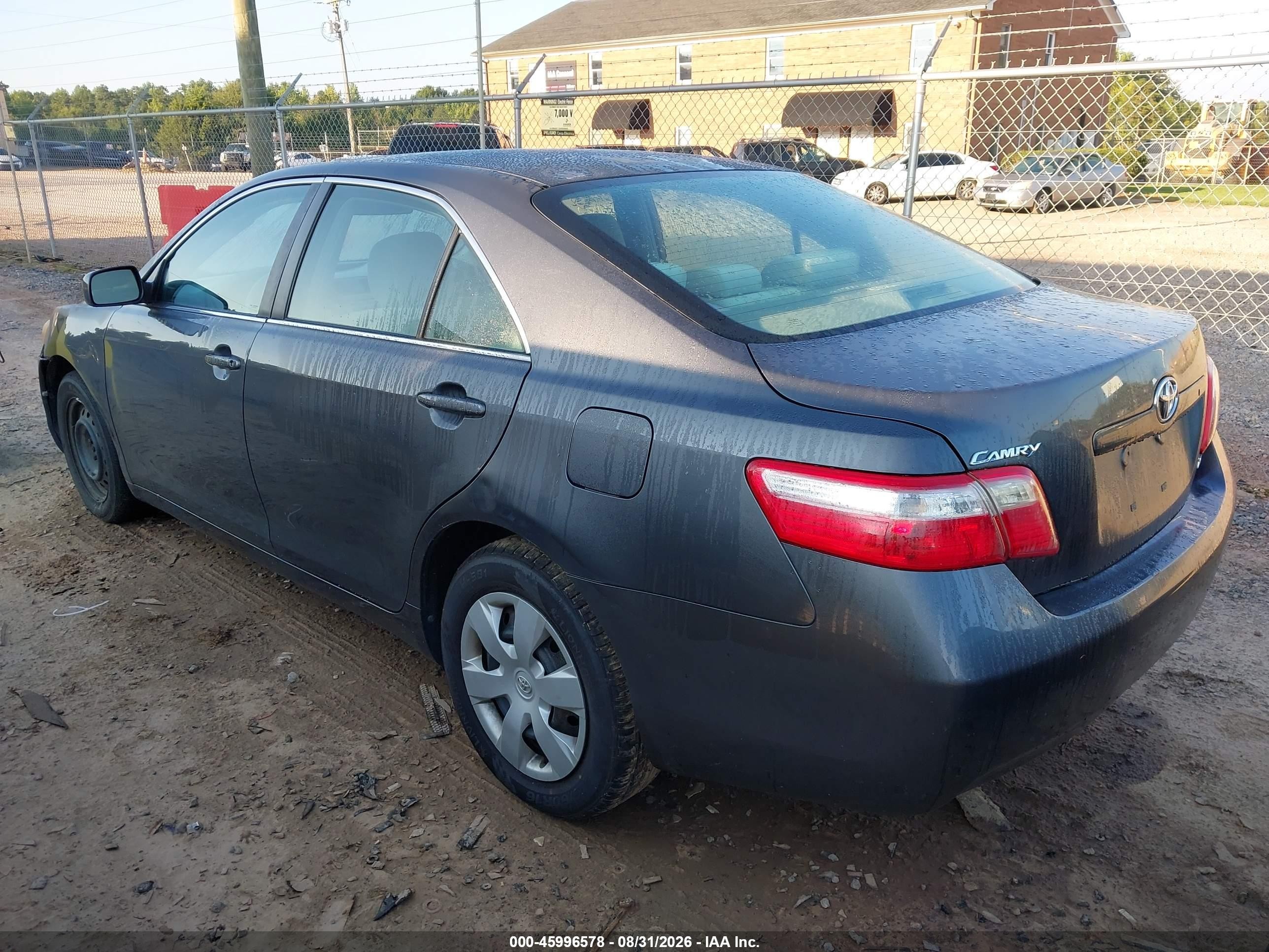 2009 Toyota Camry Le Gray vin: 4T1BE46K49U883872