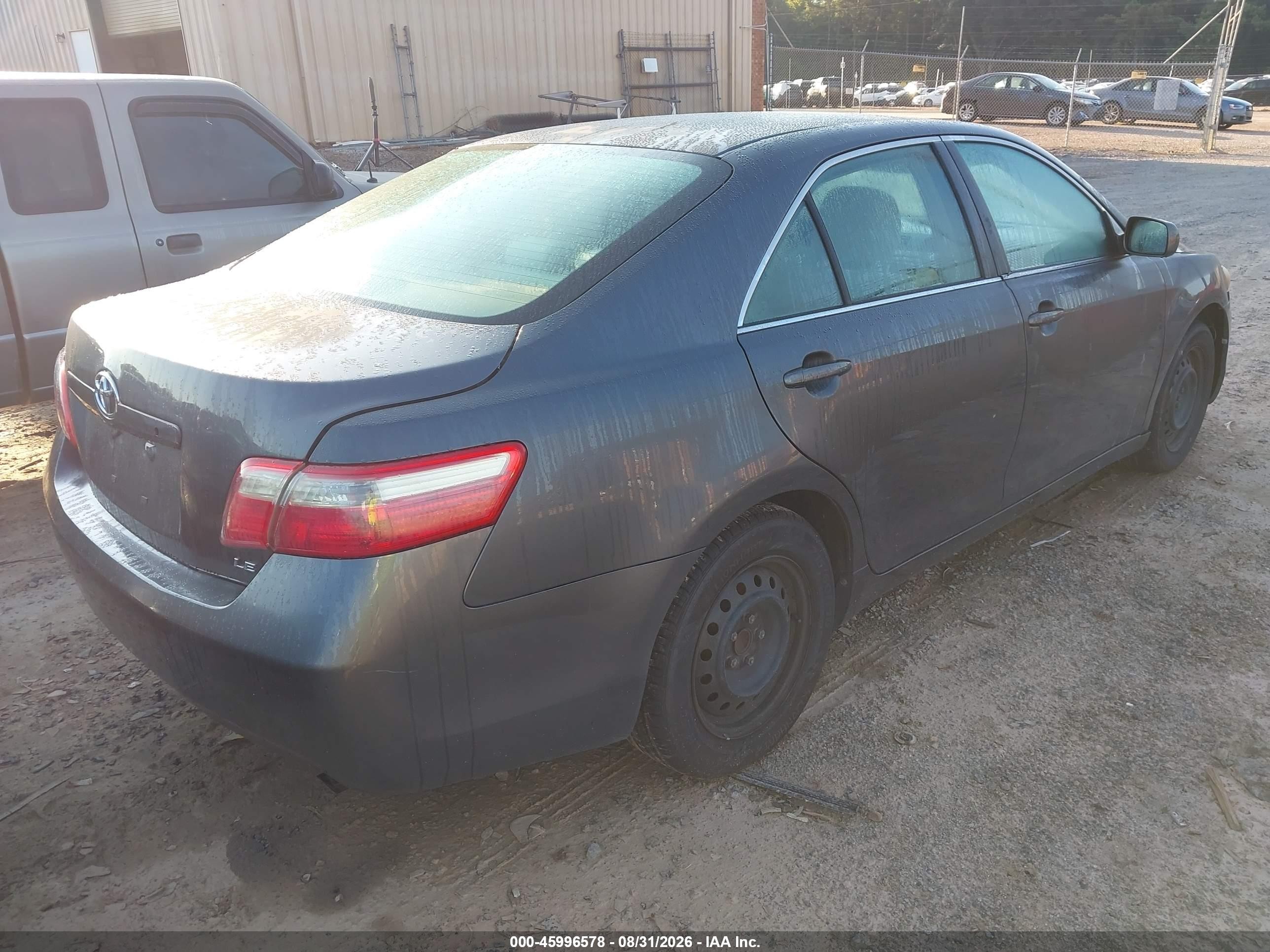 2009 Toyota Camry Le Gray vin: 4T1BE46K49U883872