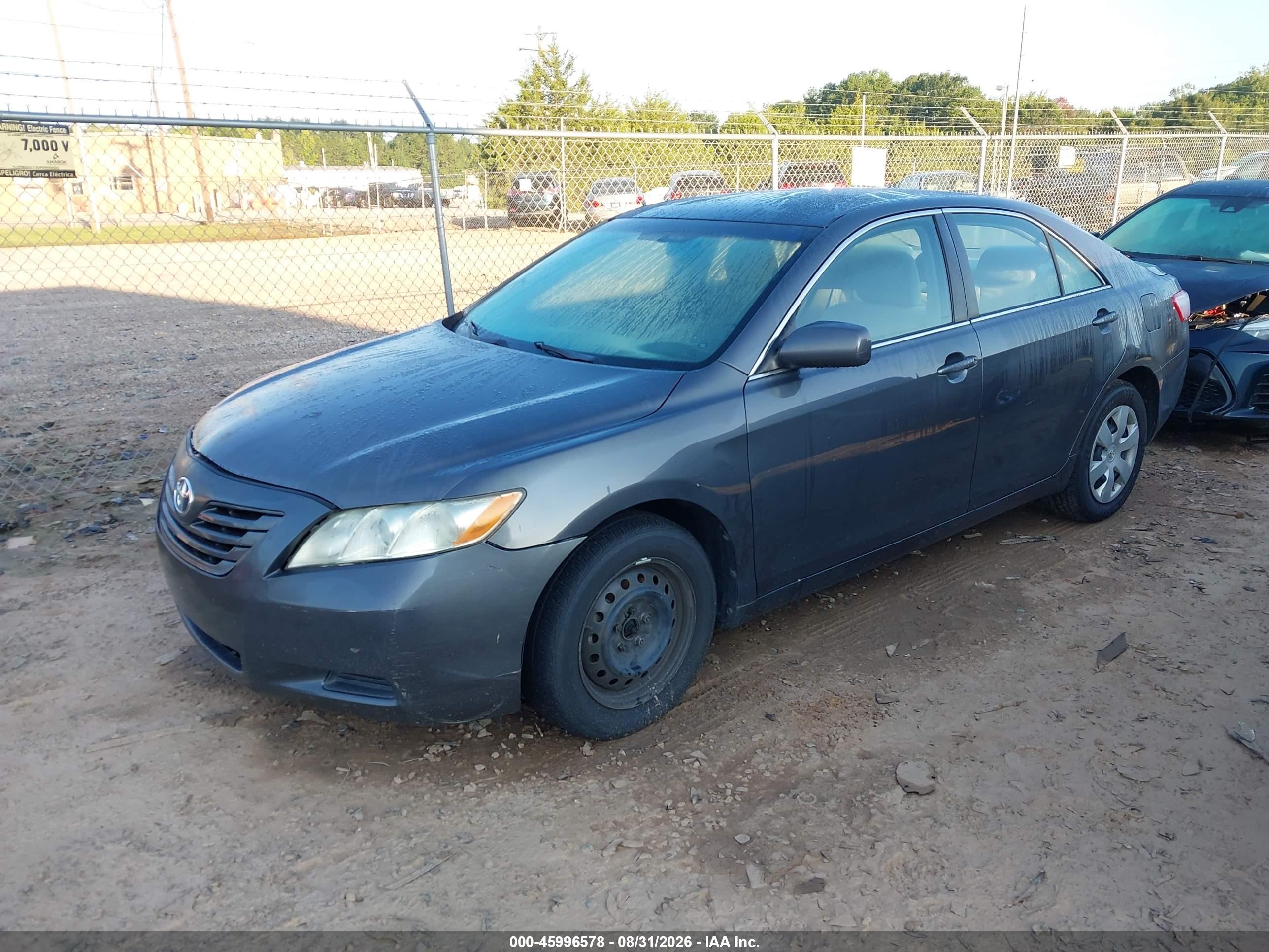 2009 Toyota Camry Le Gray vin: 4T1BE46K49U883872