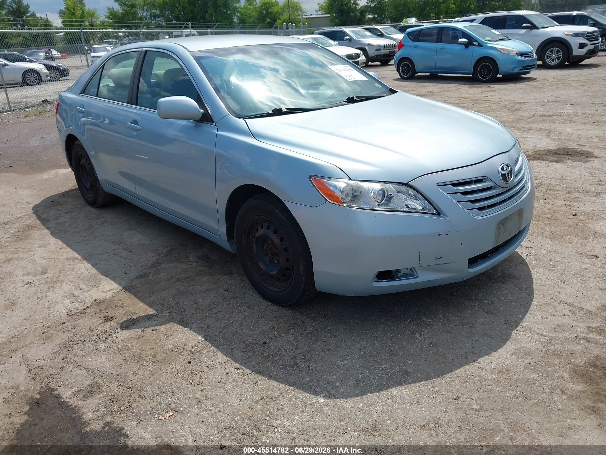 2009 Toyota Camry Le Blue vin: 4T1BE46K49U893186