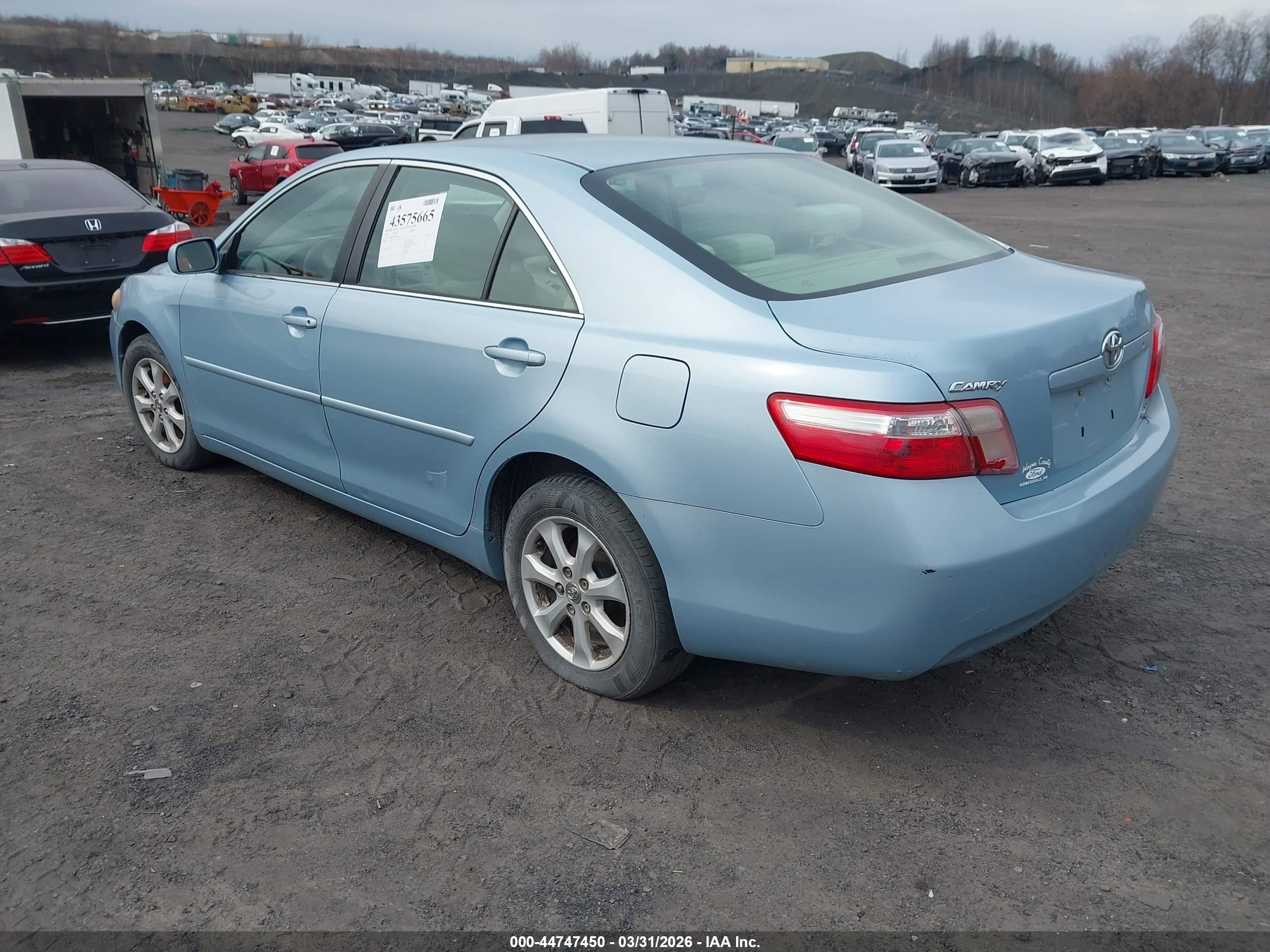 2009 Toyota Camry Le Light Blue vin: 4T1BE46K49U902484