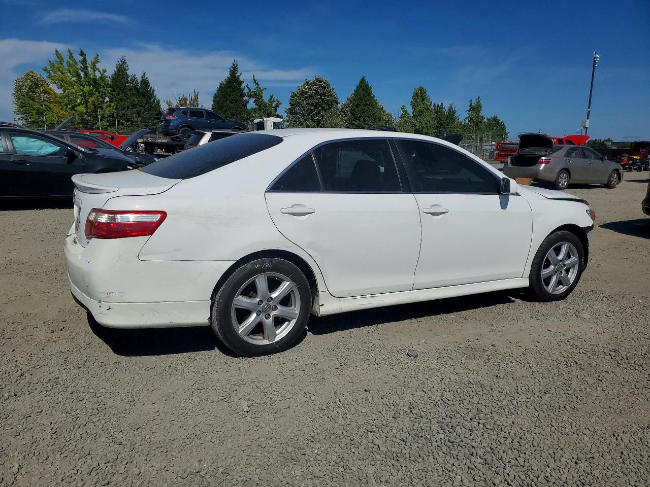 2009 Toyota Camry Se White vin: 4T1BE46K49U902999