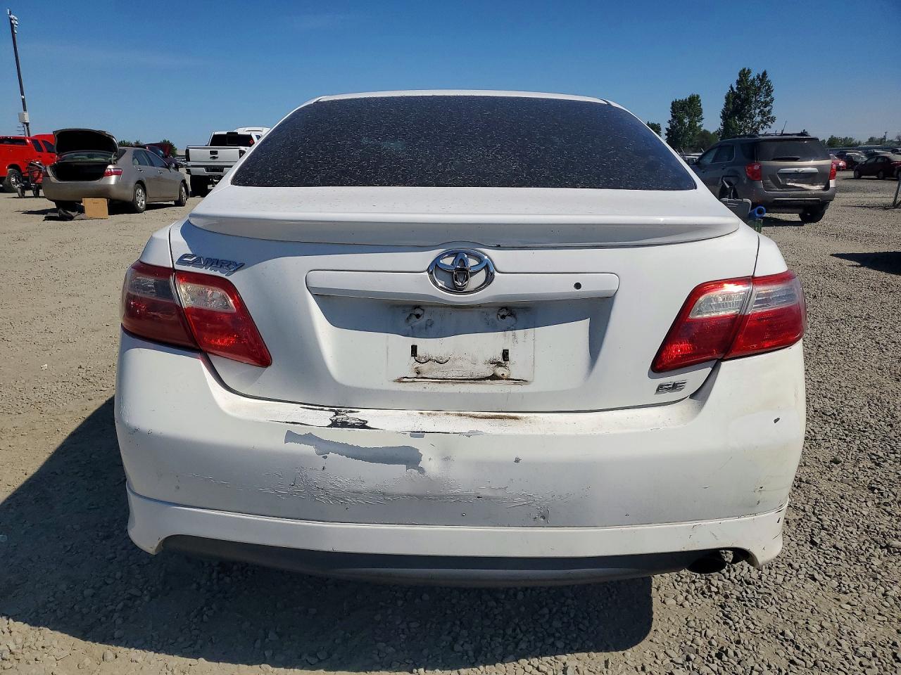 2009 Toyota Camry Se White vin: 4T1BE46K49U902999