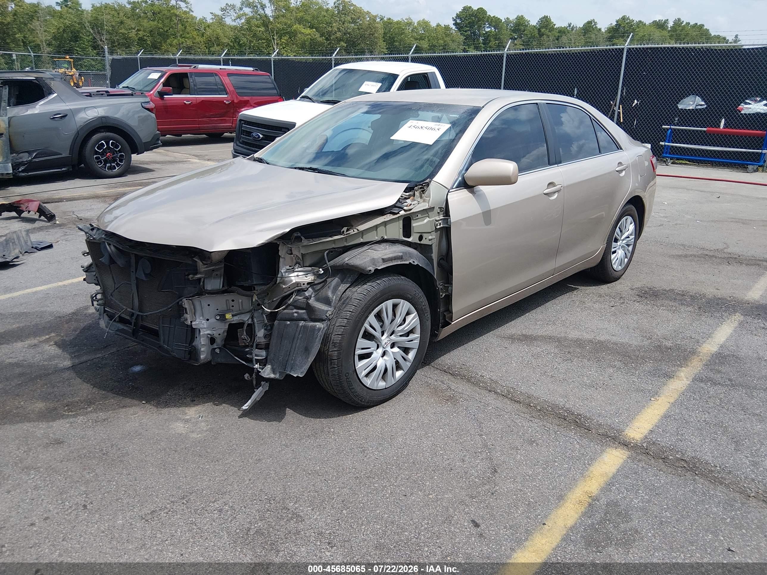 2009 Toyota Camry Le Бежевый vin: 4T1BE46K49U903103