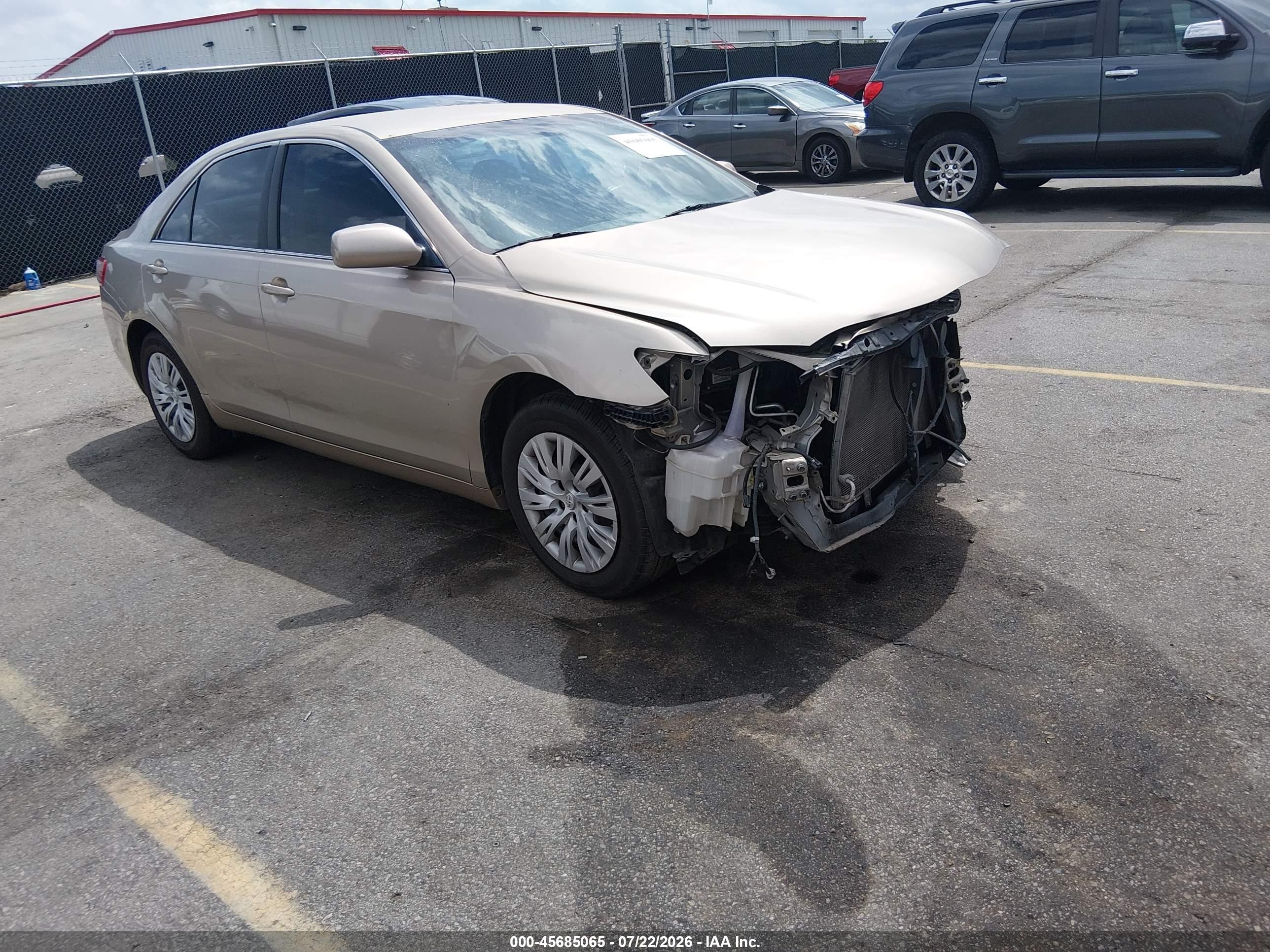 2009 Toyota Camry Le Бежевый vin: 4T1BE46K49U903103