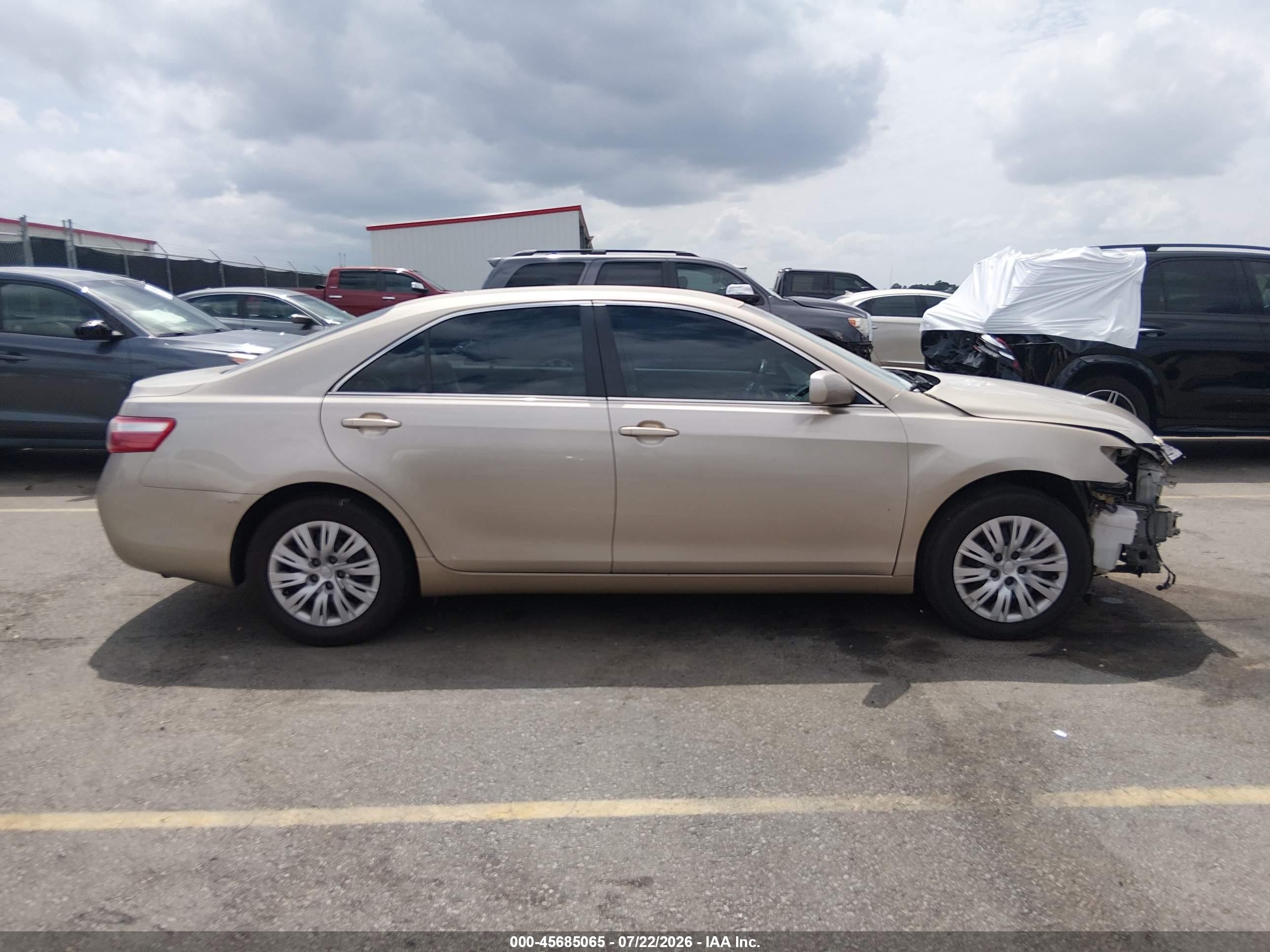 2009 Toyota Camry Le Бежевый vin: 4T1BE46K49U903103