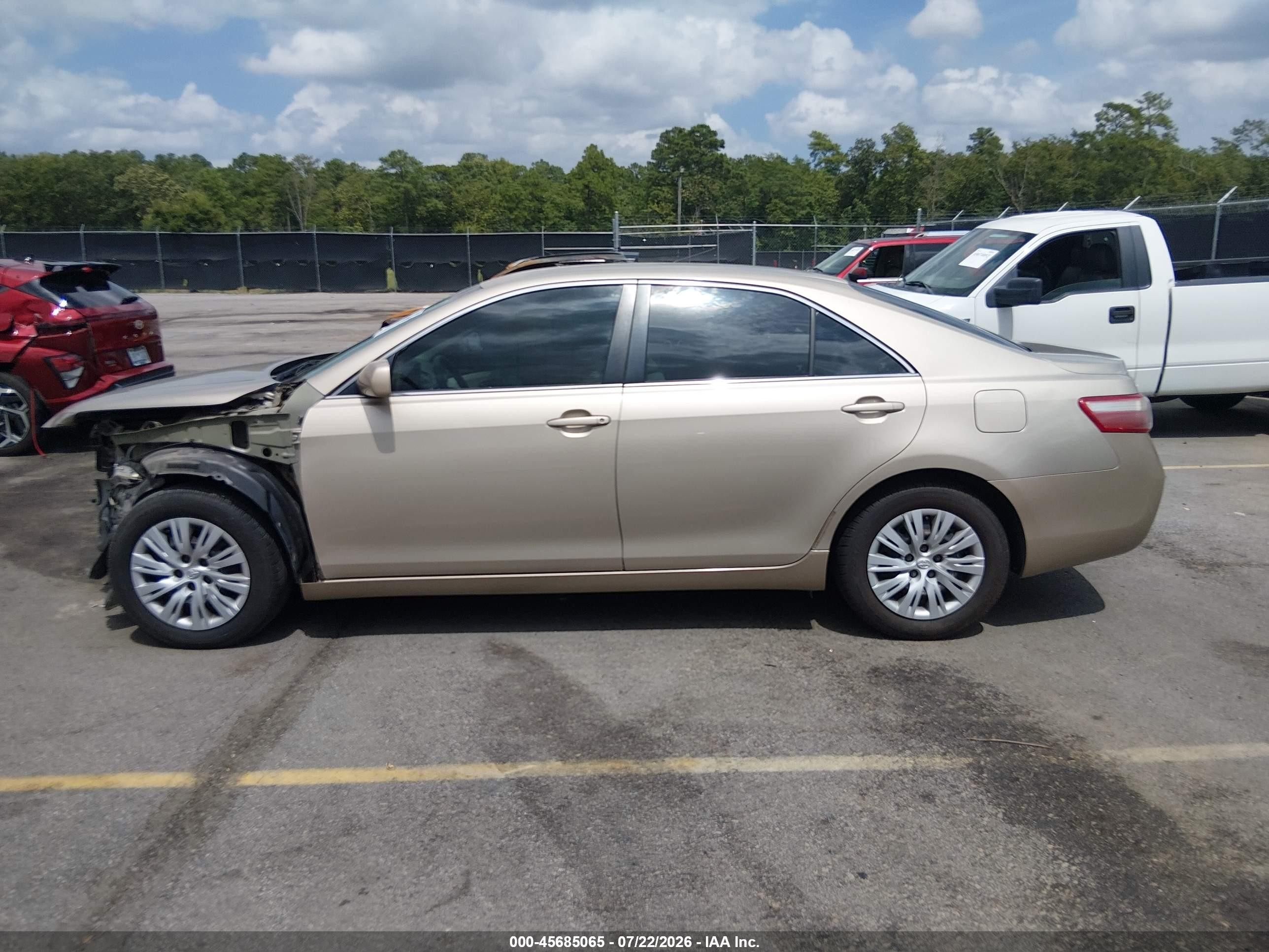2009 Toyota Camry Le Бежевый vin: 4T1BE46K49U903103