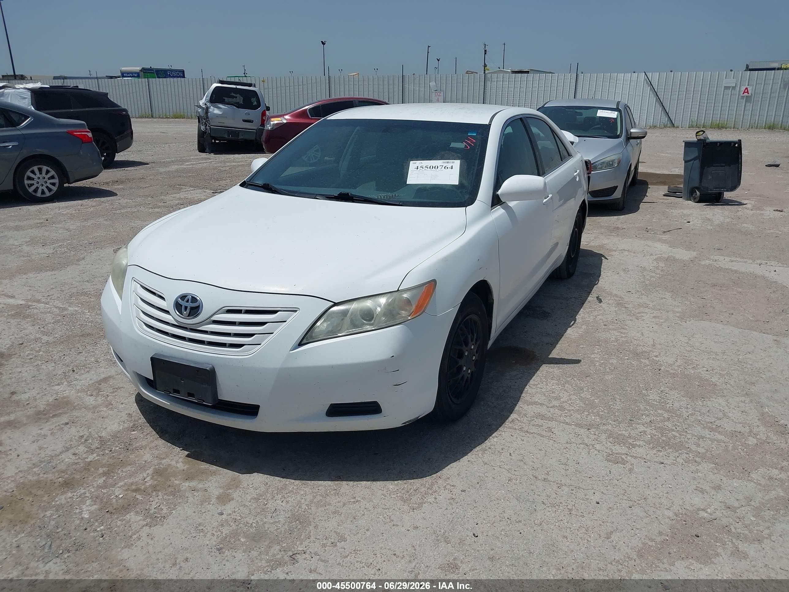 2009 Toyota Camry Le White vin: 4T1BE46K49U916420
