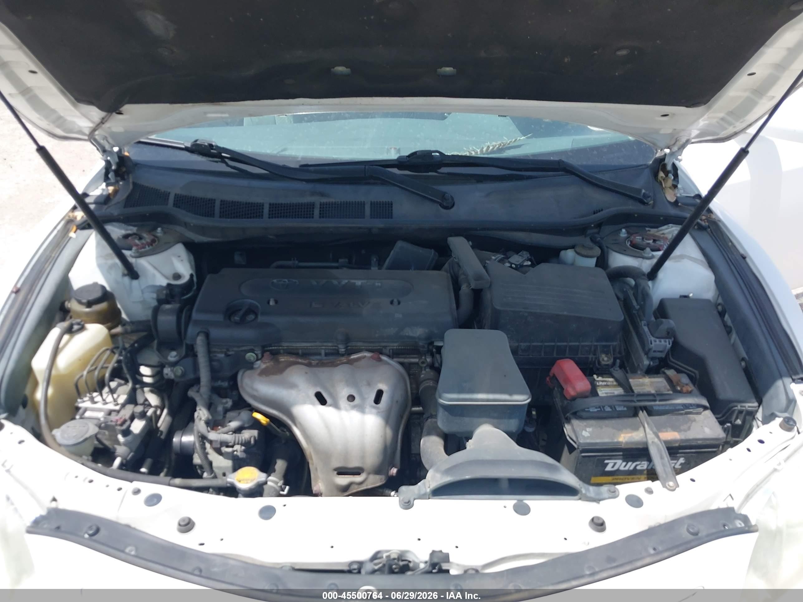 2009 Toyota Camry Le White vin: 4T1BE46K49U916420