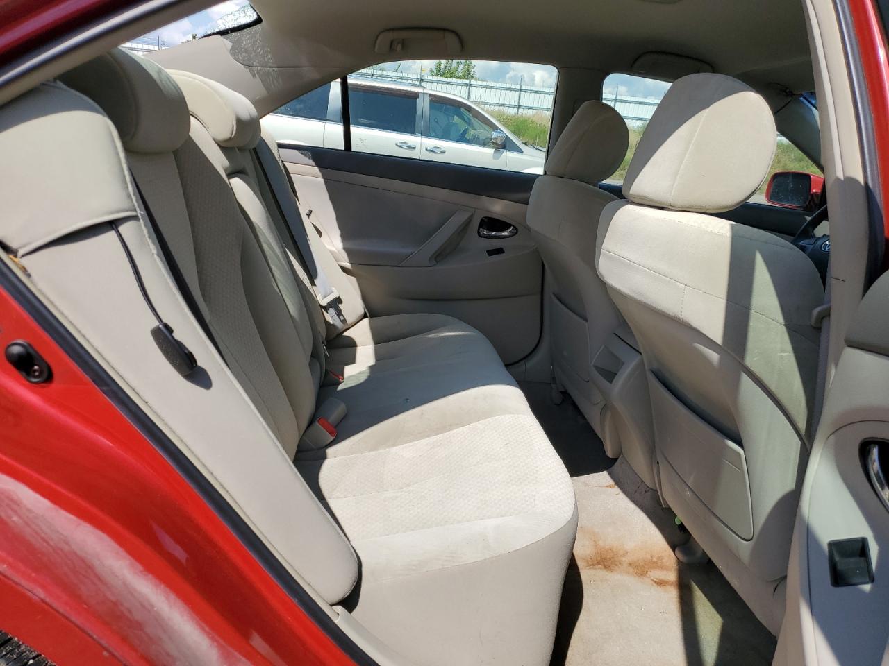 2007 Toyota Camry Ce Red vin: 4T1BE46K57U007177