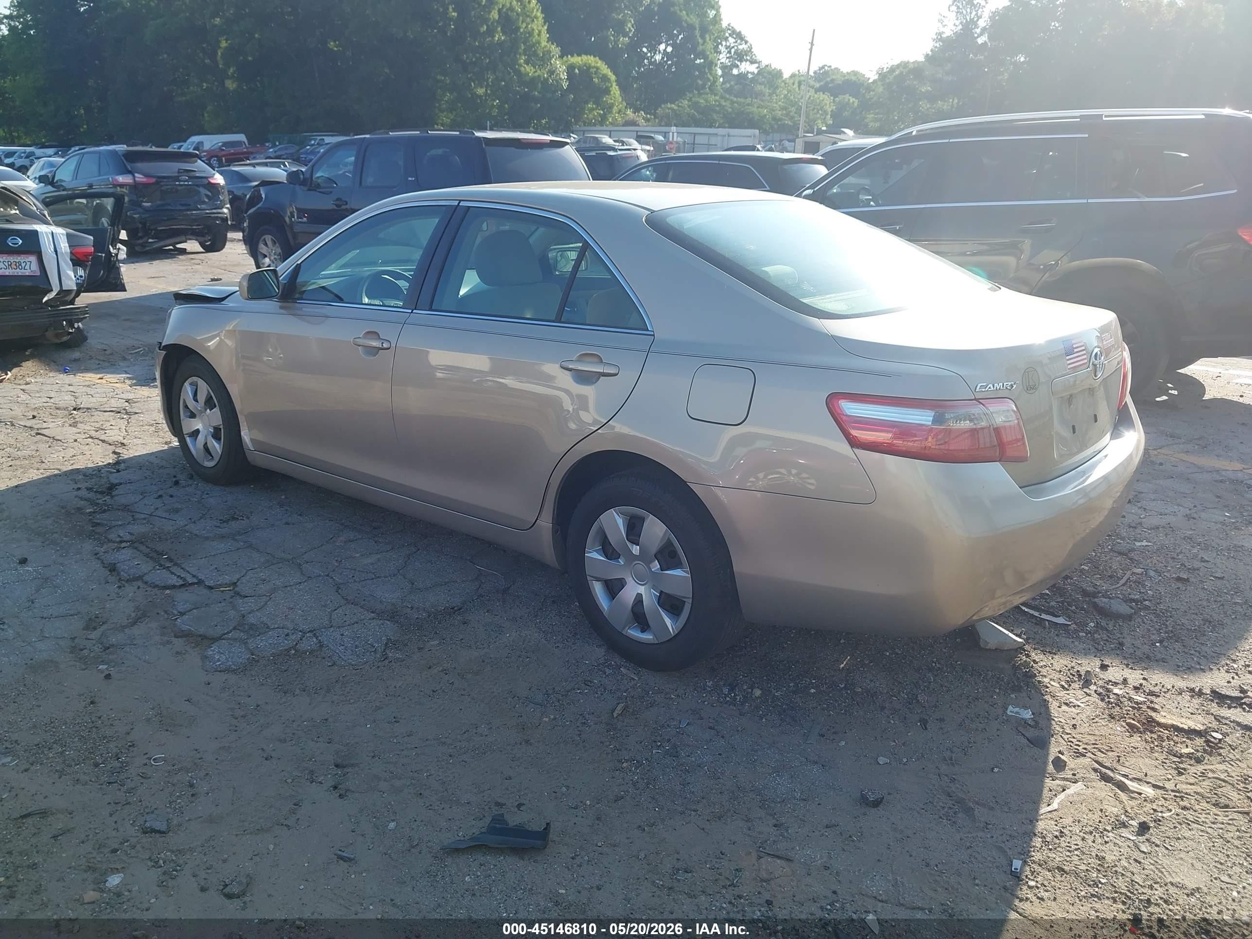 2007 Toyota Camry Le Beige vin: 4T1BE46K57U016297