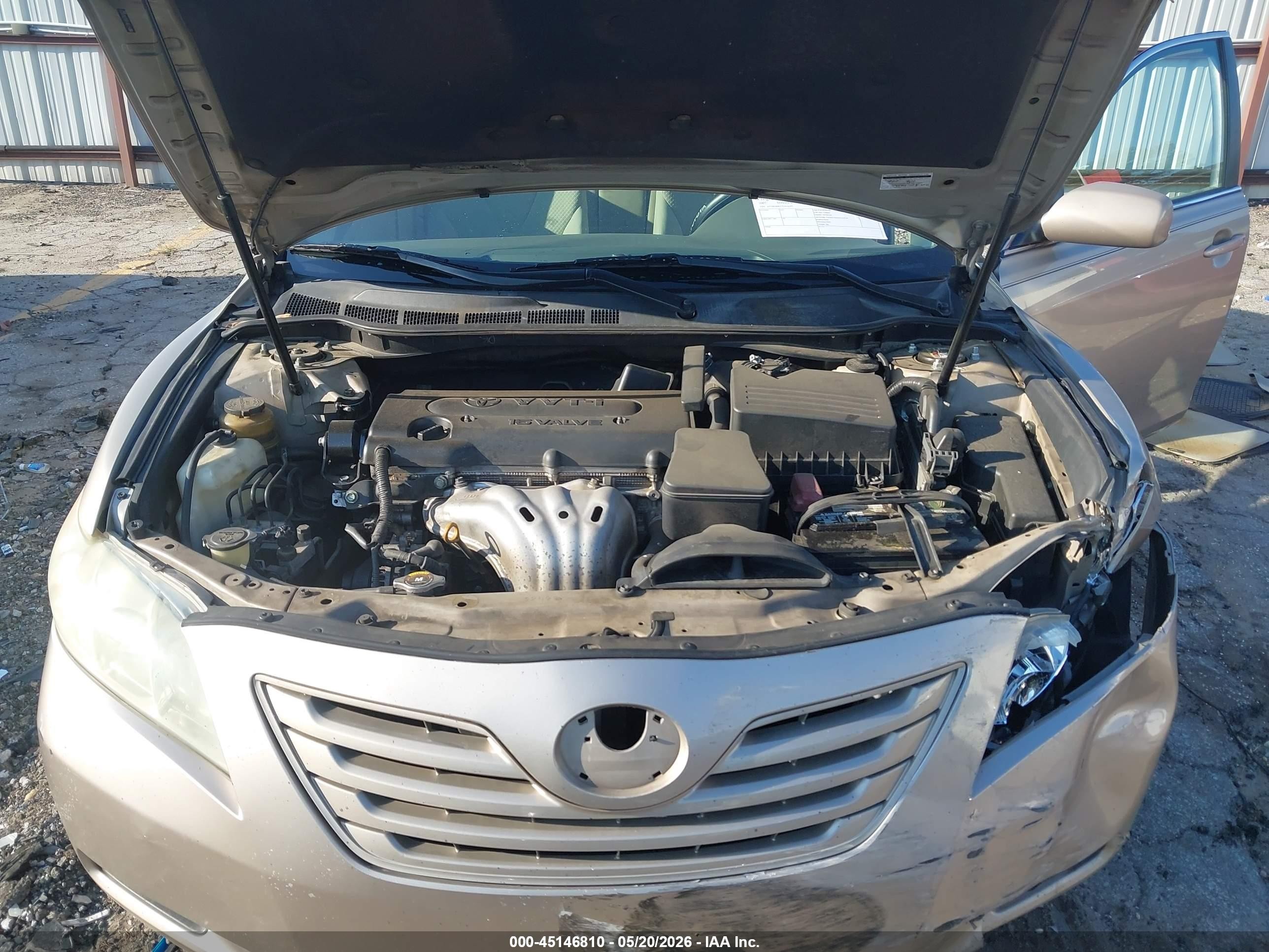 2007 Toyota Camry Le Beige vin: 4T1BE46K57U016297