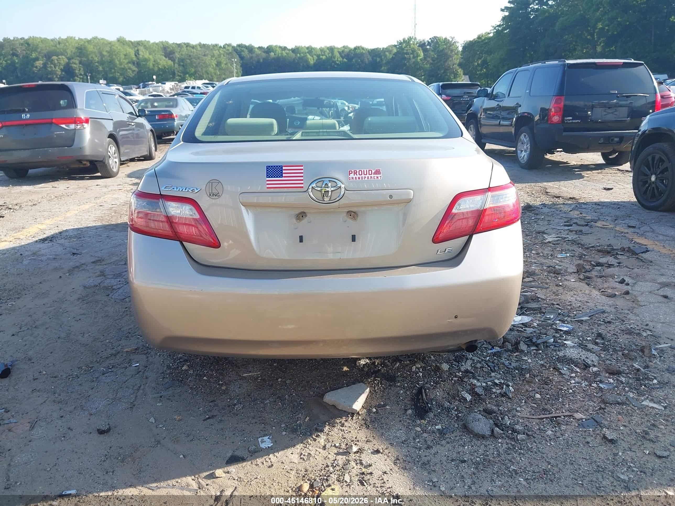 2007 Toyota Camry Le Beige vin: 4T1BE46K57U016297