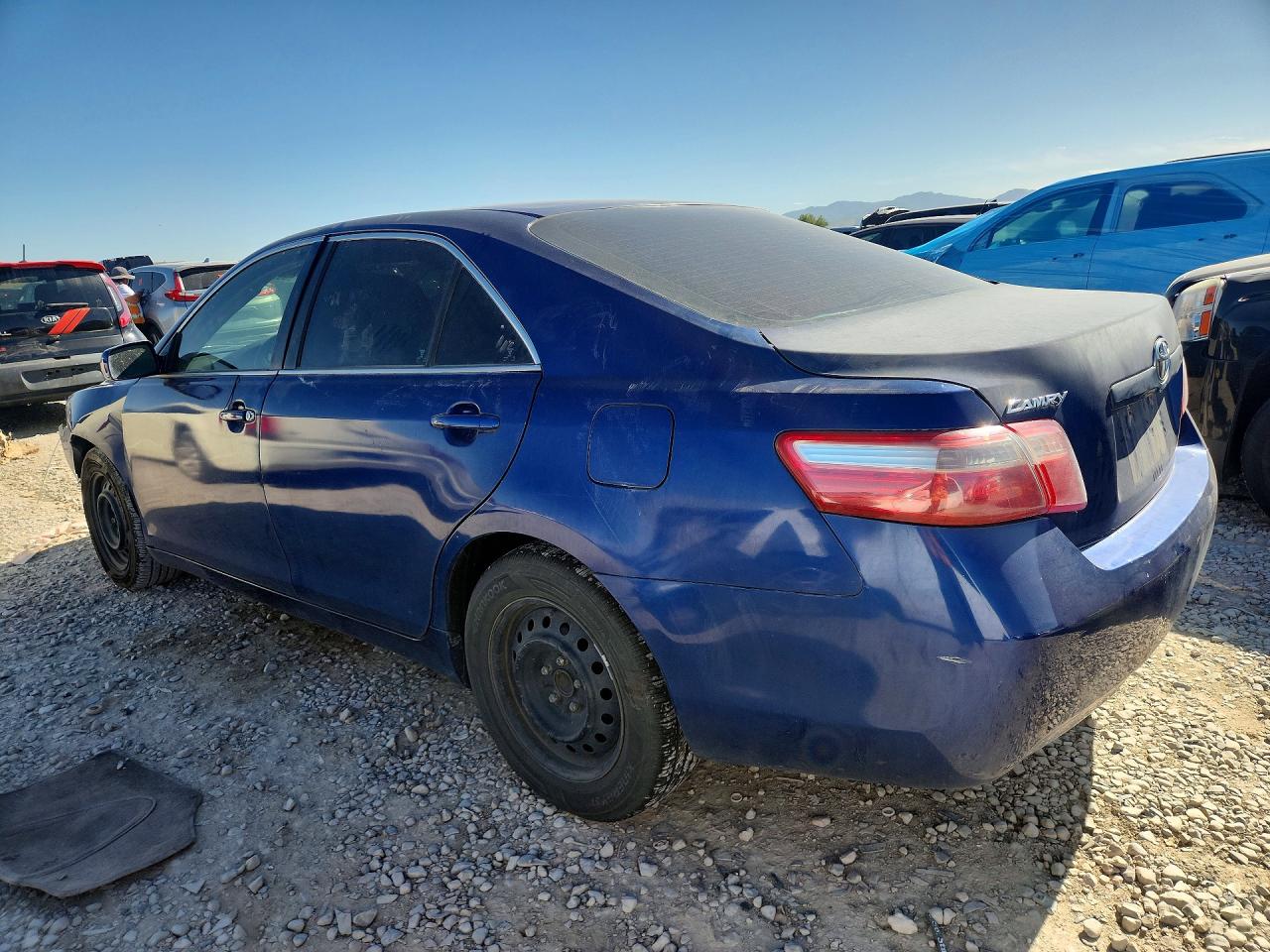 2007 Toyota Camry Le Синий vin: 4T1BE46K57U018325