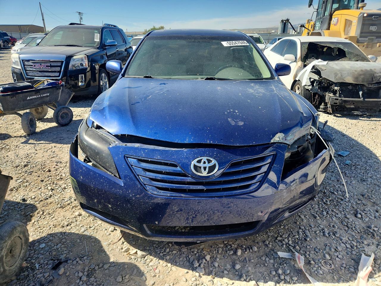 2007 Toyota Camry Le Синий vin: 4T1BE46K57U018325