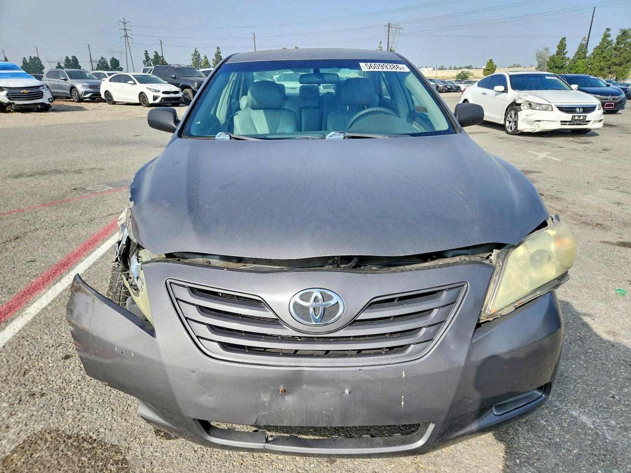 2007 Toyota Camry Le Gray vin: 4T1BE46K57U030877