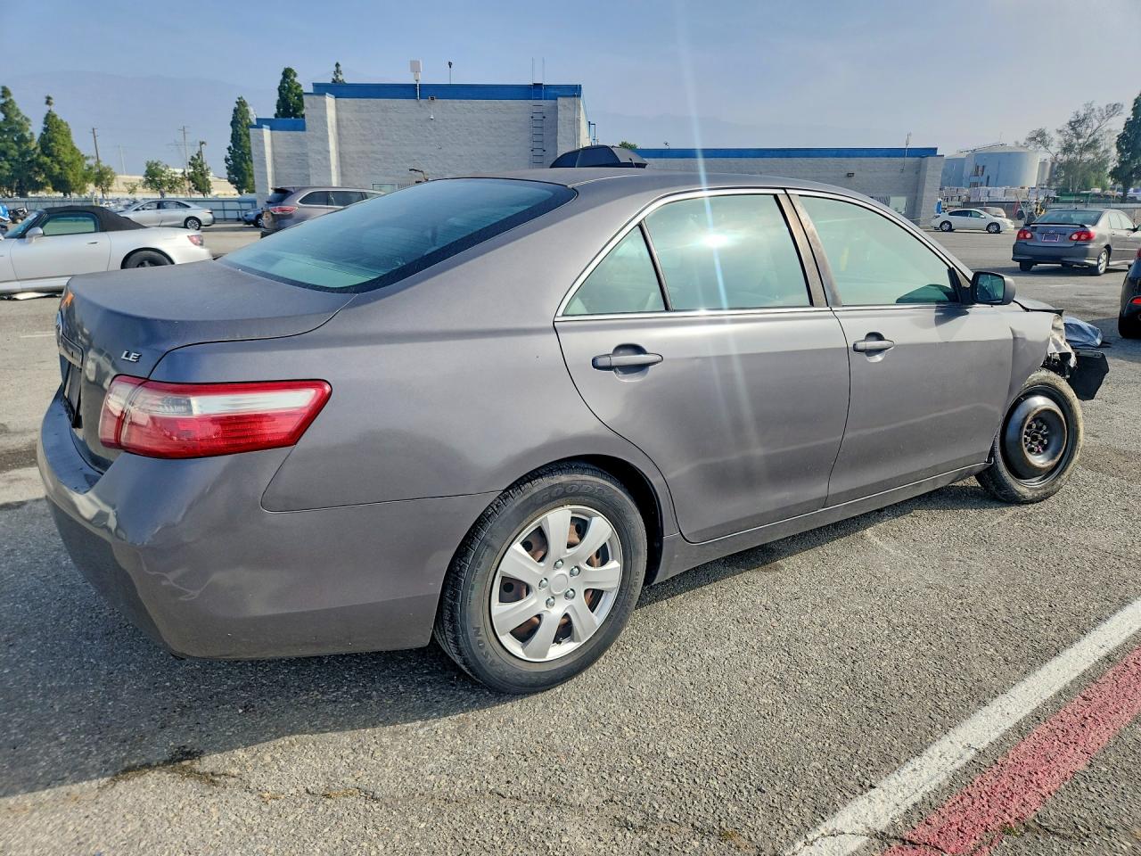 2007 Toyota Camry Le Gray vin: 4T1BE46K57U030877