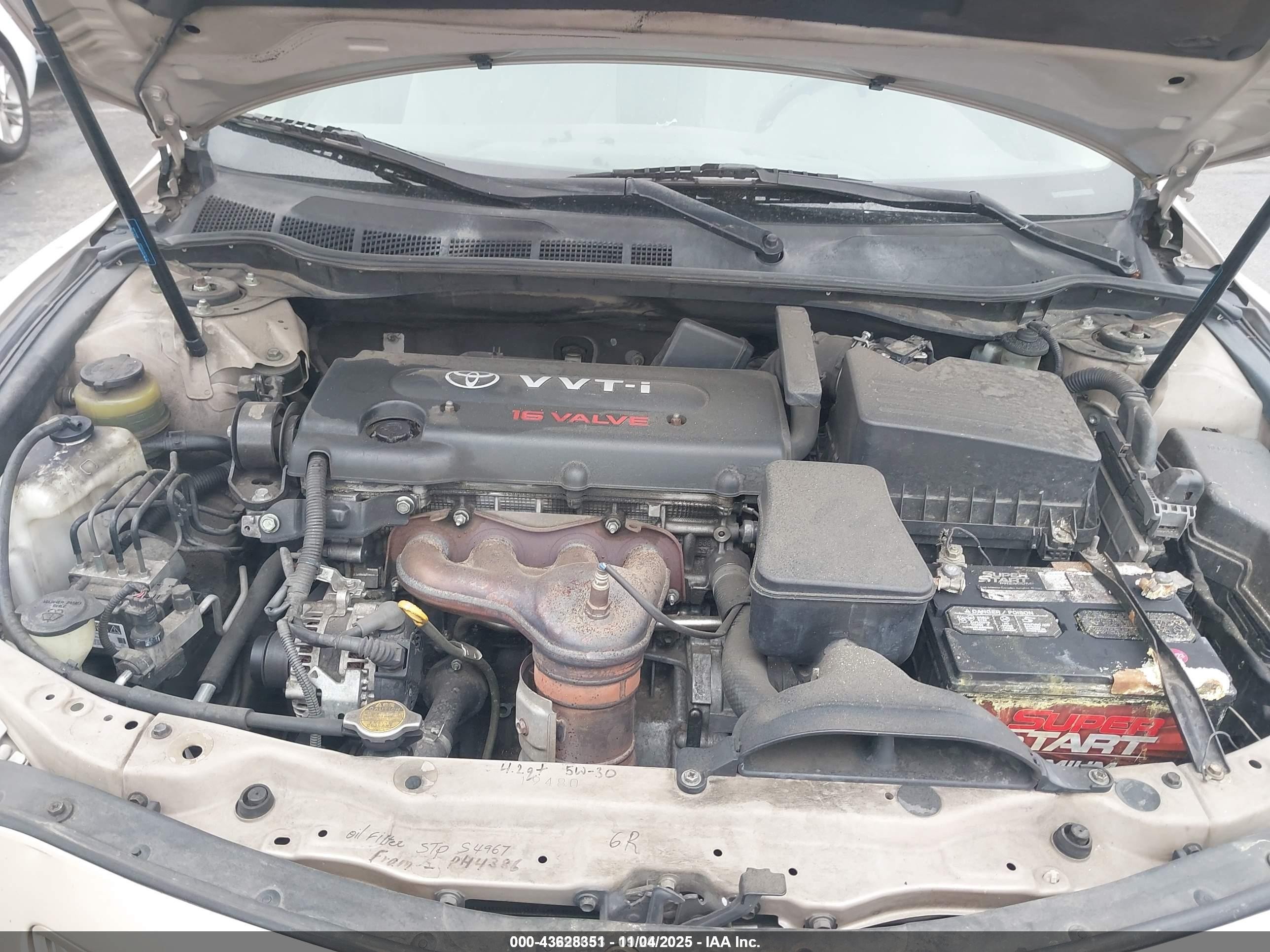2007 Toyota Camry Le Beige vin: 4T1BE46K57U035500