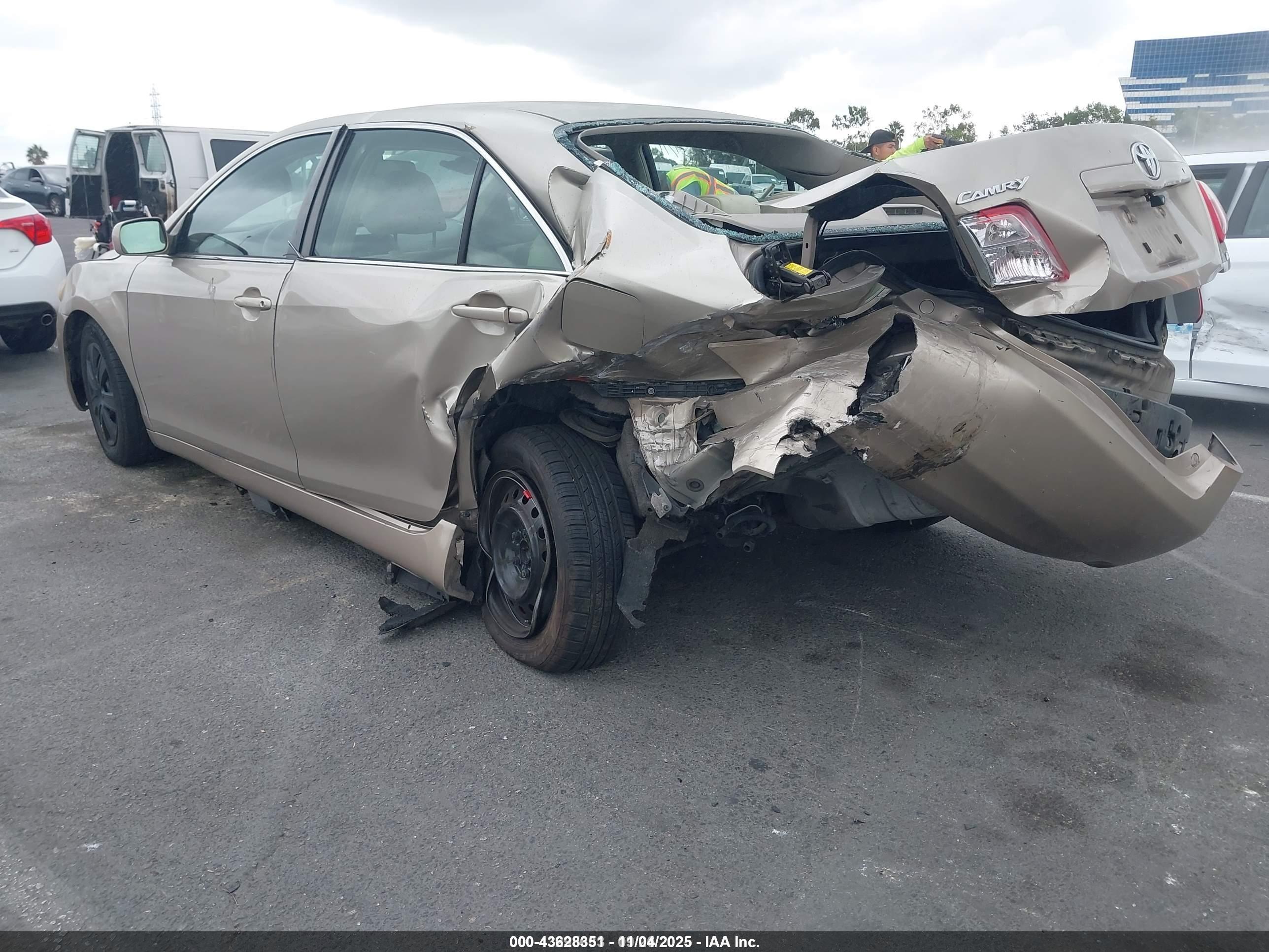 2007 Toyota Camry Le Beige vin: 4T1BE46K57U035500