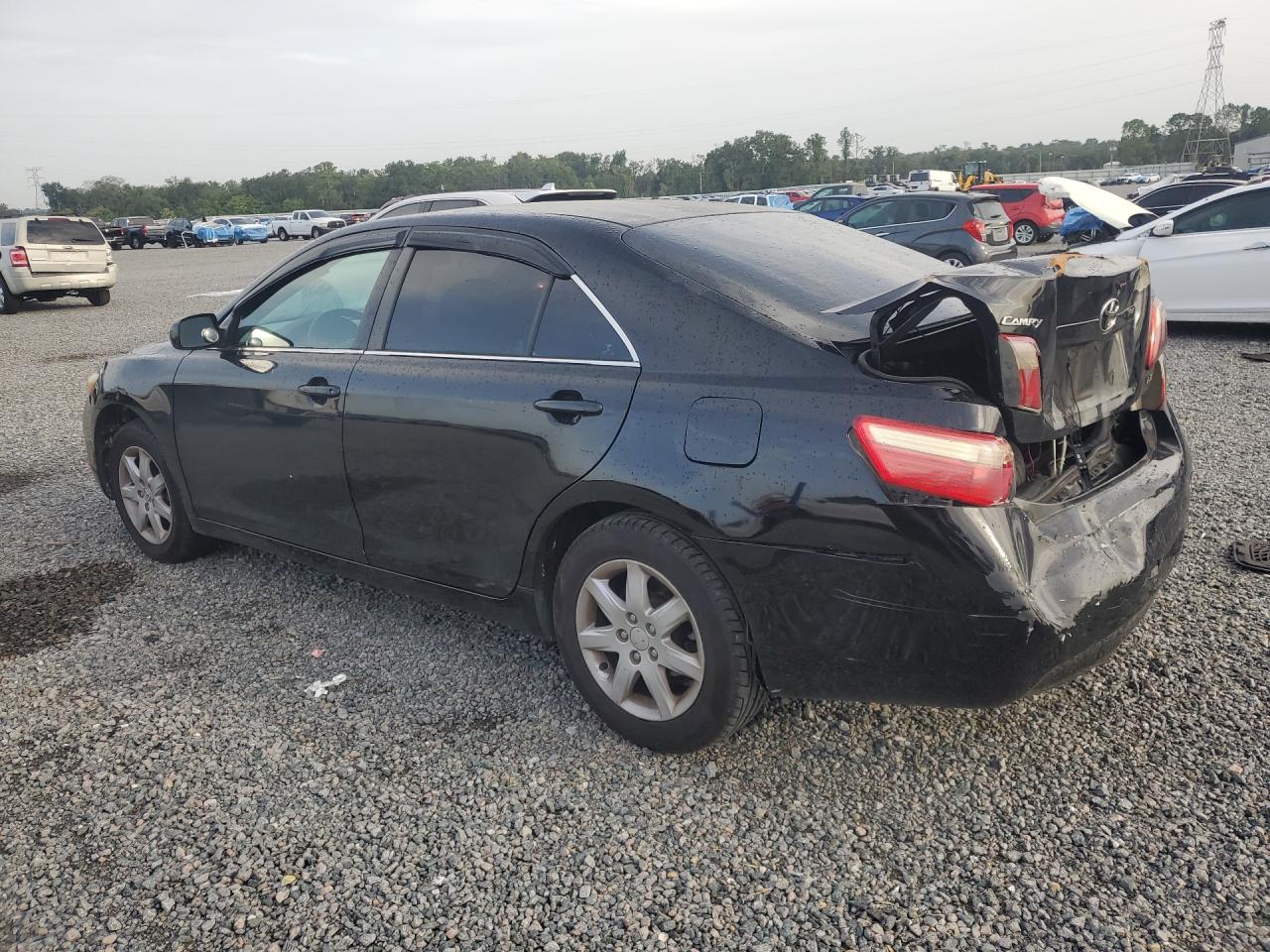 2007 Toyota Camry Le Black vin: 4T1BE46K57U038882
