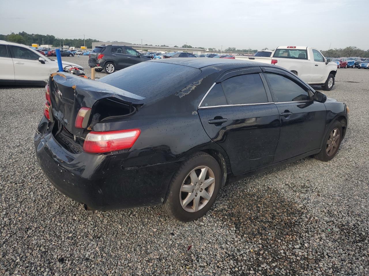2007 Toyota Camry Le Black vin: 4T1BE46K57U038882