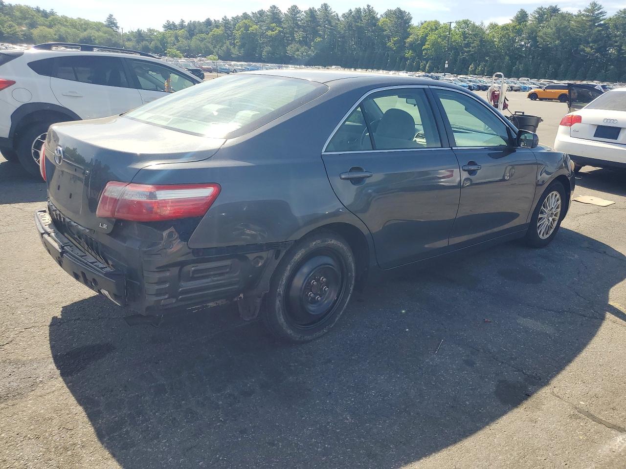 2007 Toyota Camry Le Gray vin: 4T1BE46K57U061532