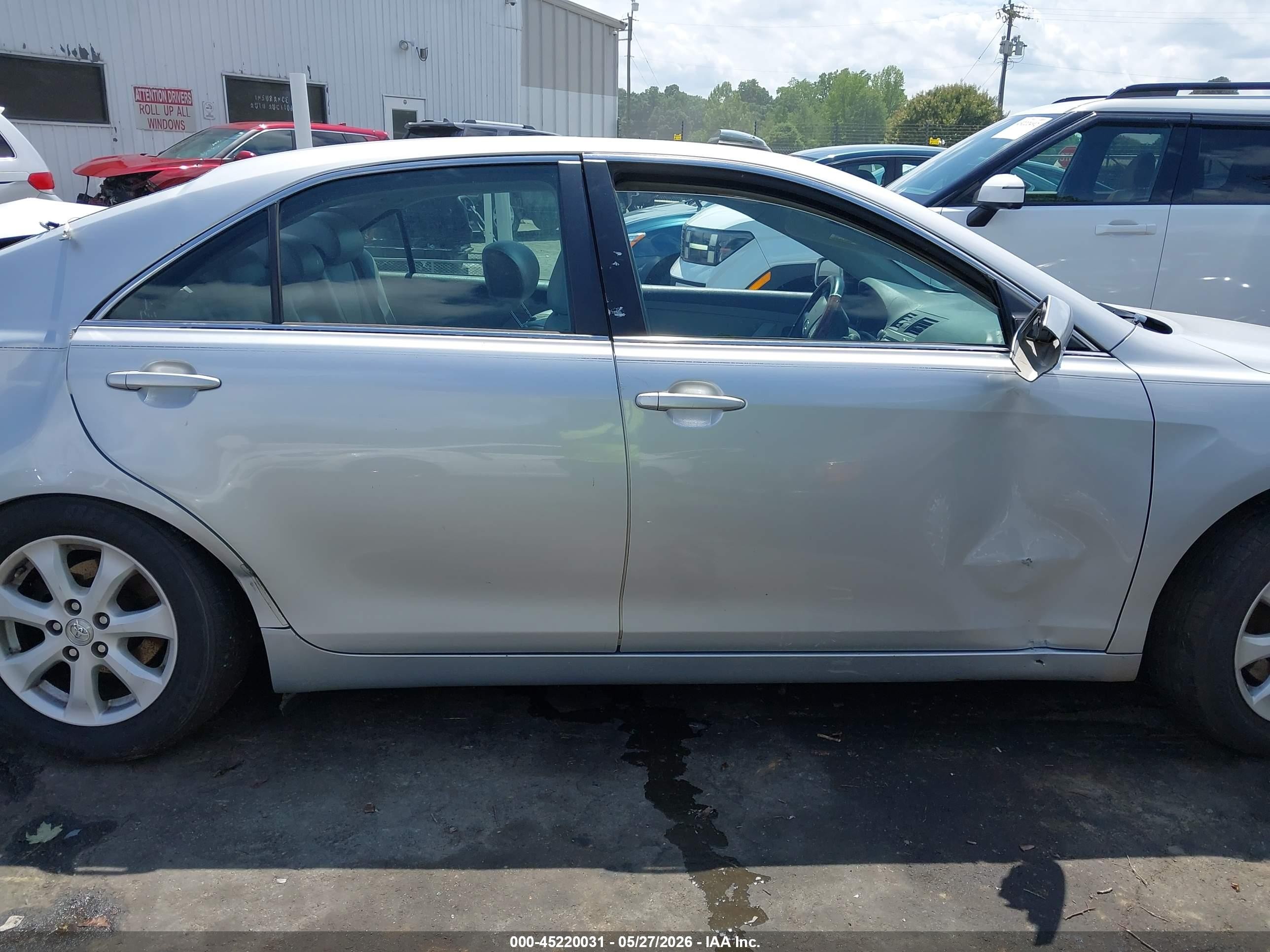 2007 Toyota Camry Le Silver vin: 4T1BE46K57U073793