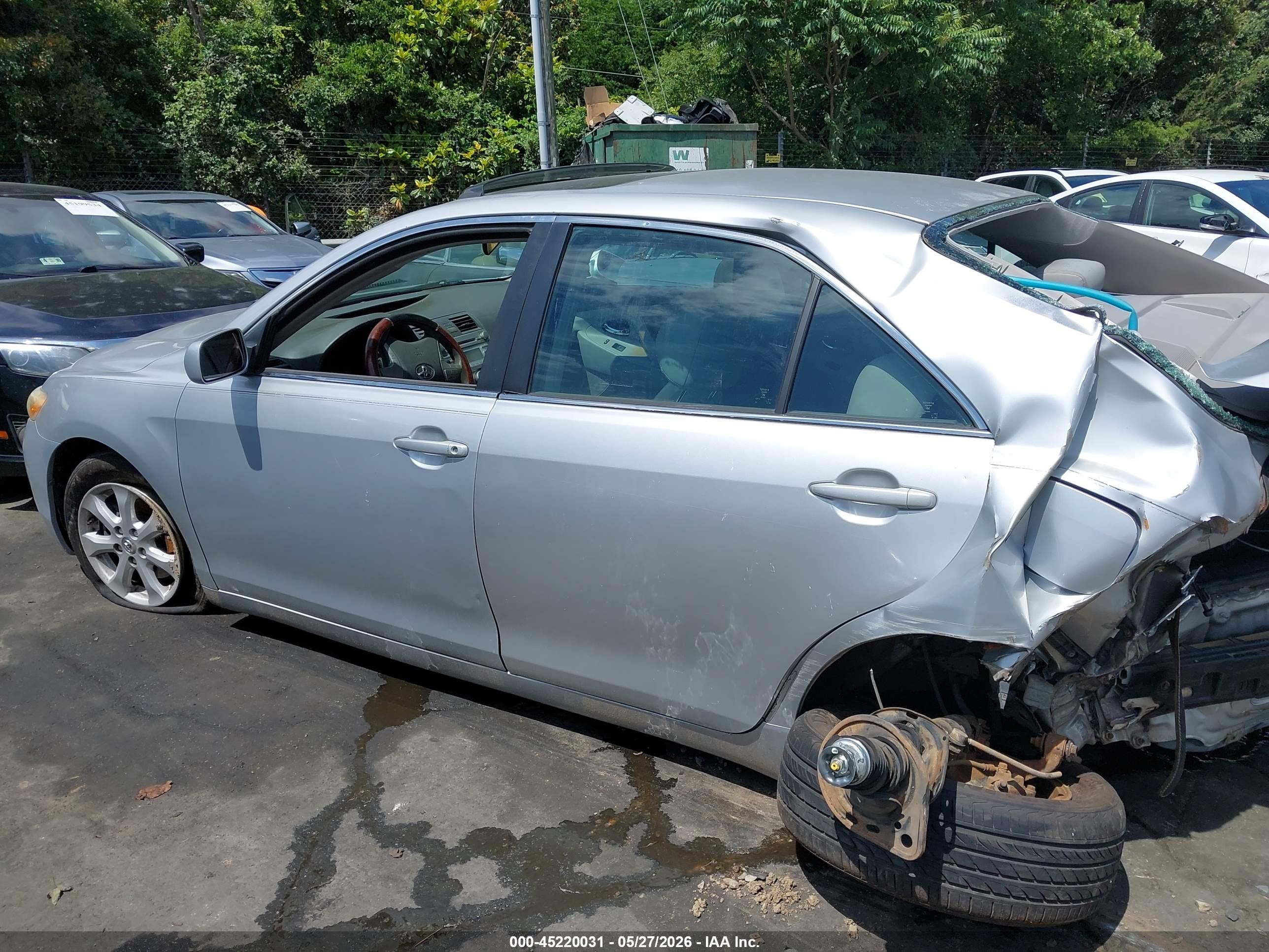 2007 Toyota Camry Le Silver vin: 4T1BE46K57U073793